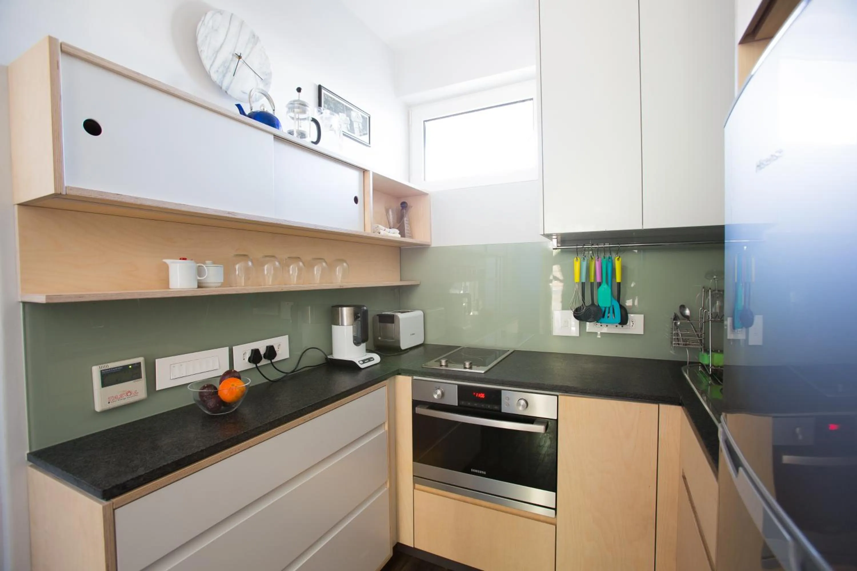 Kitchen or kitchenette in Laanhof Studios