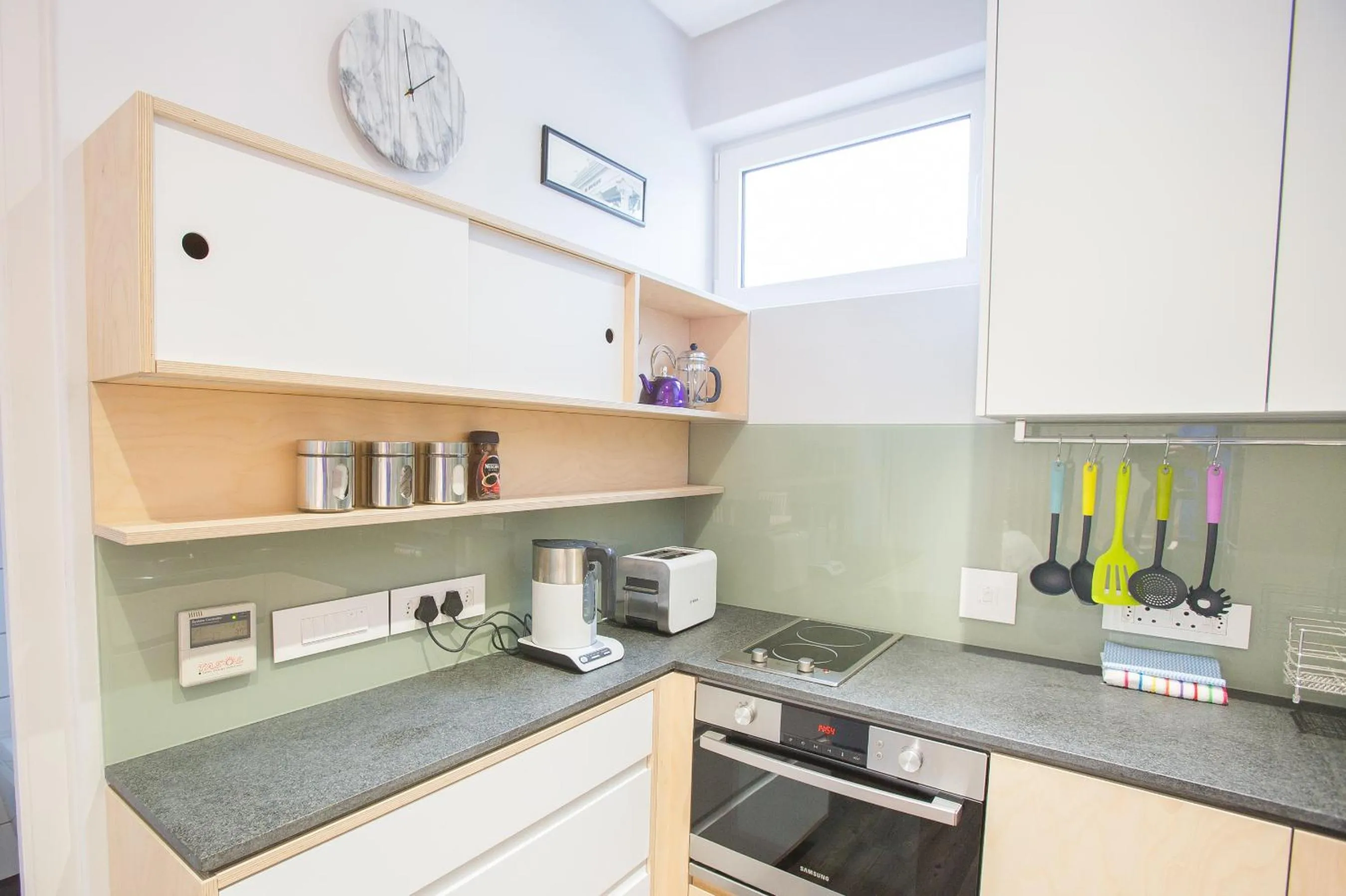 Kitchen or kitchenette in Laanhof Studios