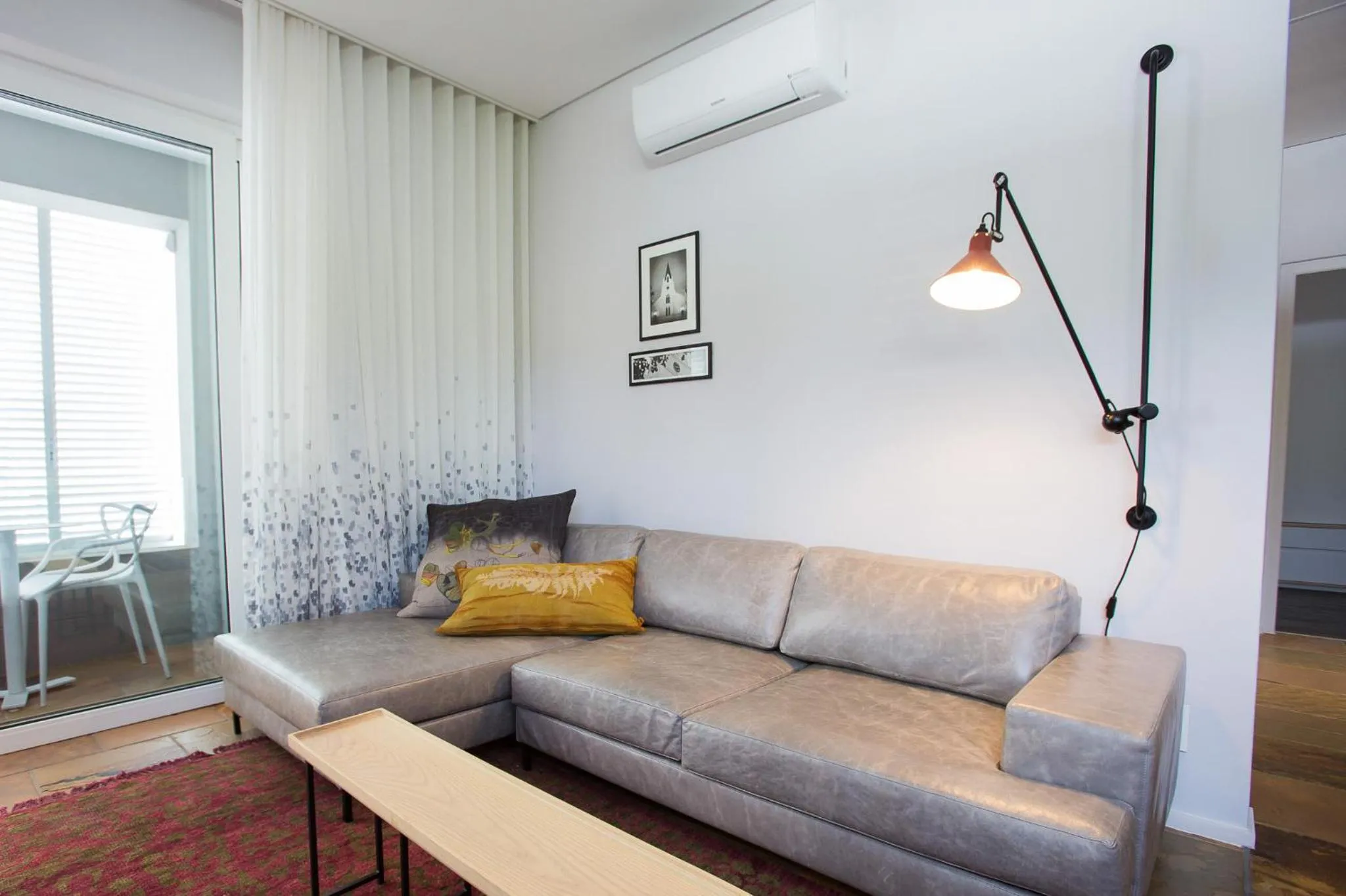 Seating area in Laanhof Studios