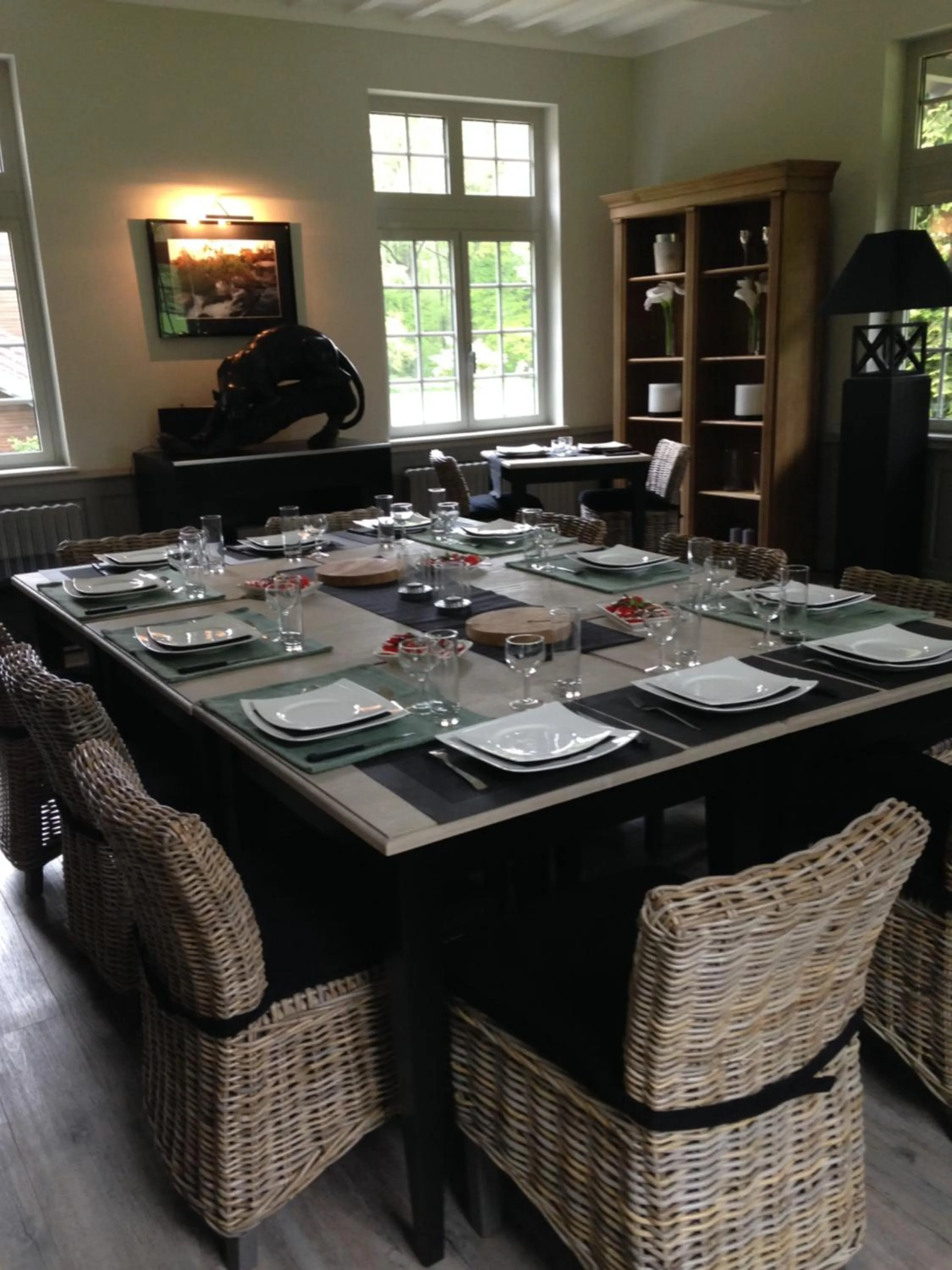 Restaurant/places to eat in Domaine des Bruyères