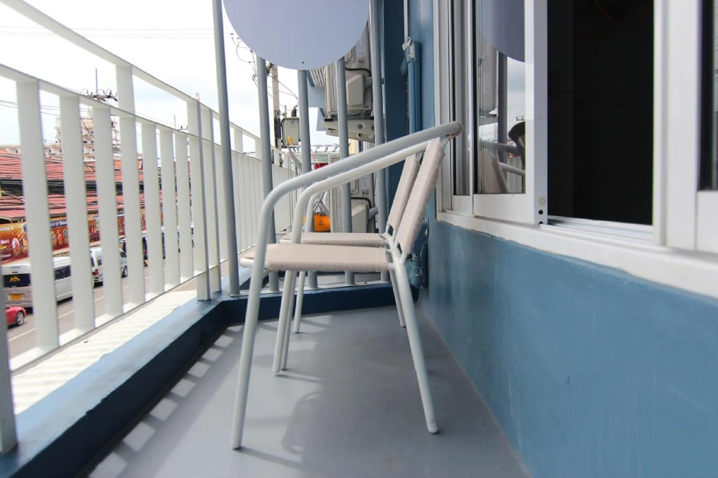 Balcony/Terrace in The Moon Hostel Huahin