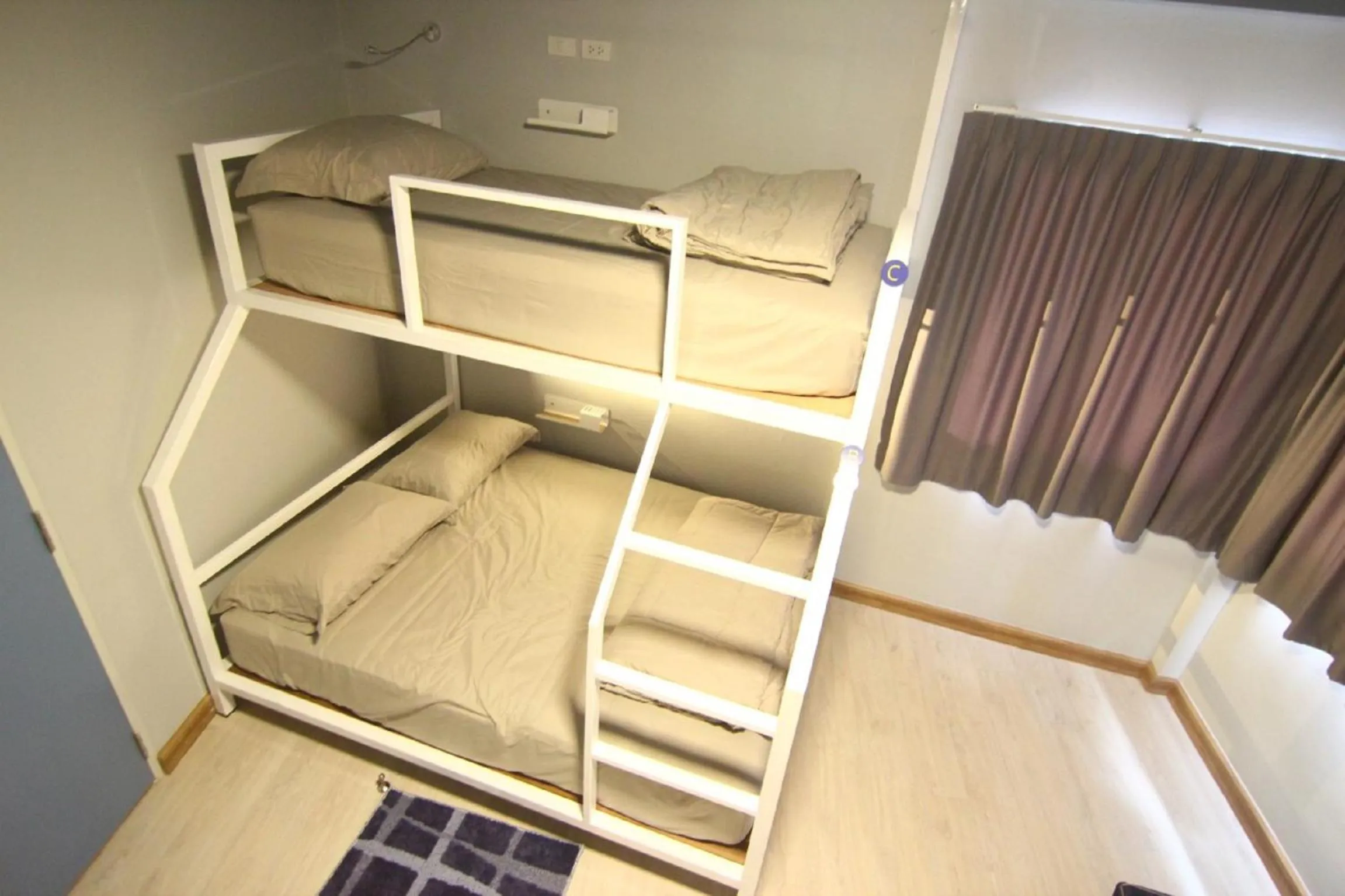 bunk bed, Bed in The Moon Hostel Huahin