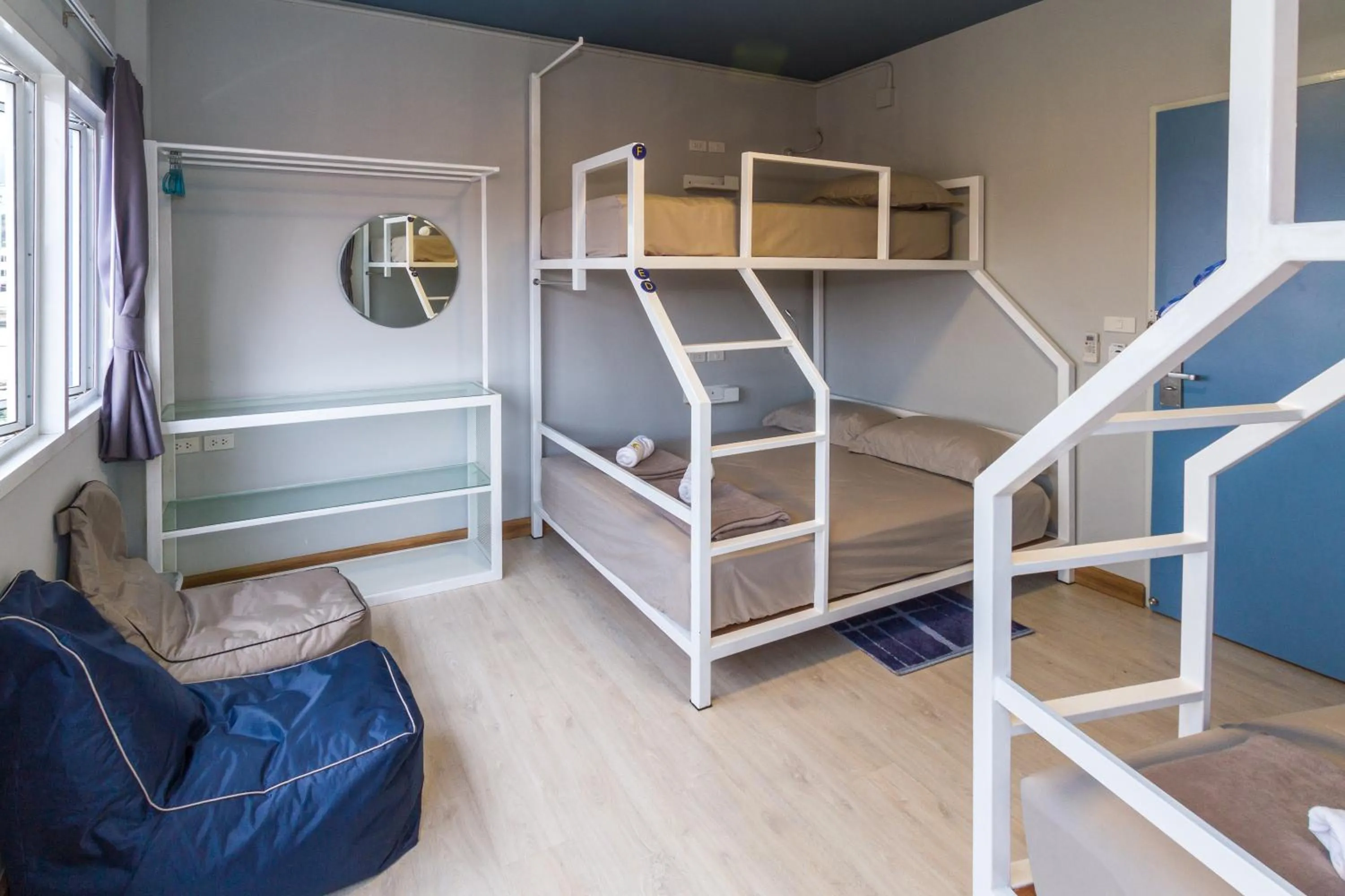 bunk bed, Bed in The Moon Hostel Huahin