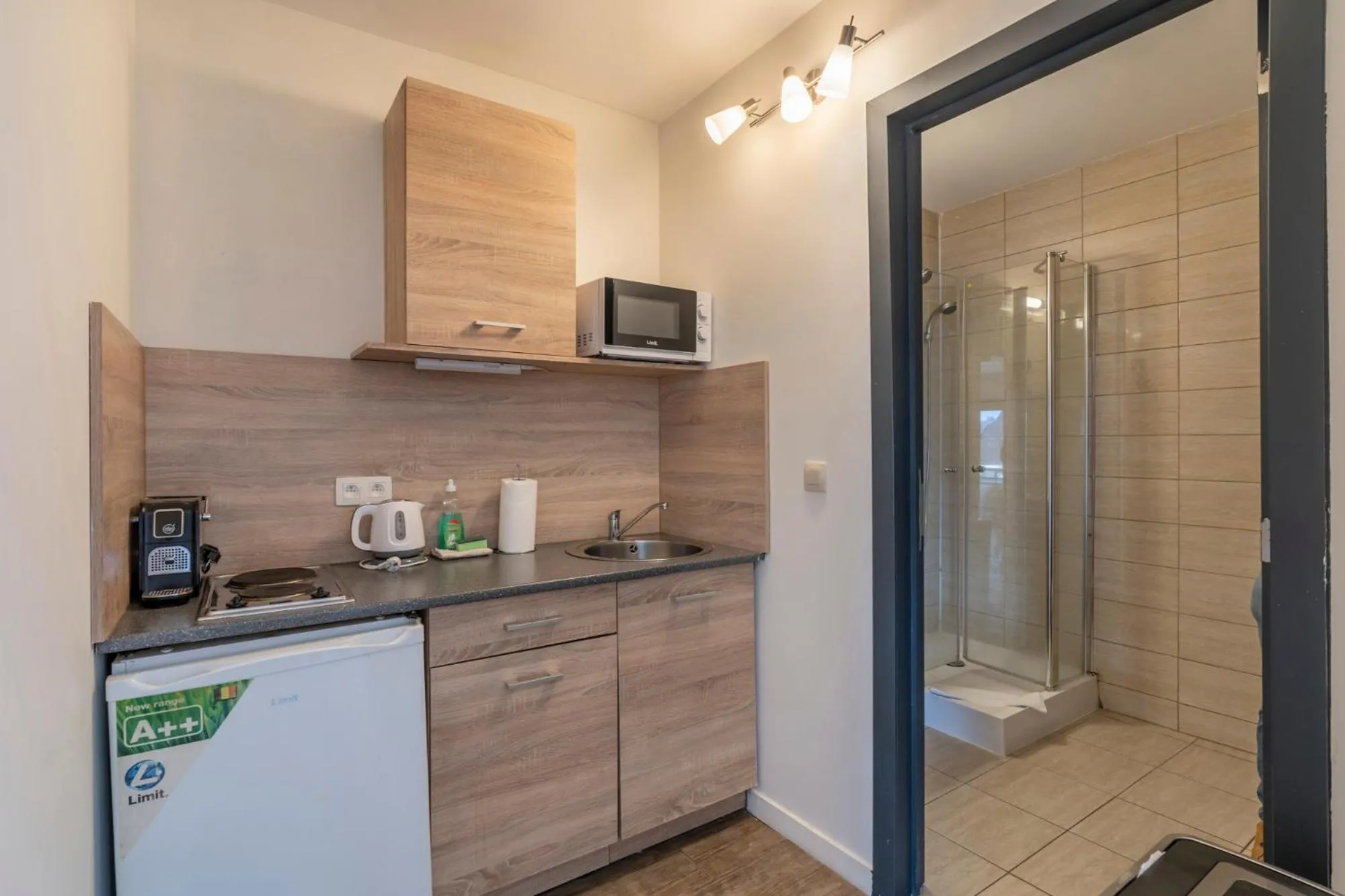 Shower in Value Stay Residence Mechelen