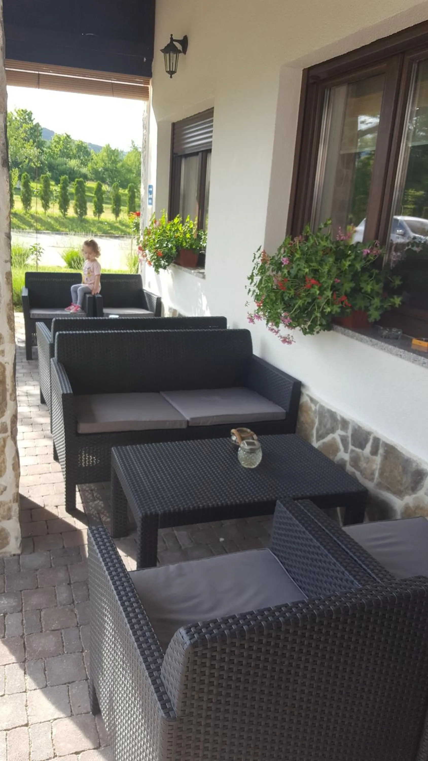 Balcony/Terrace in Villa Stone