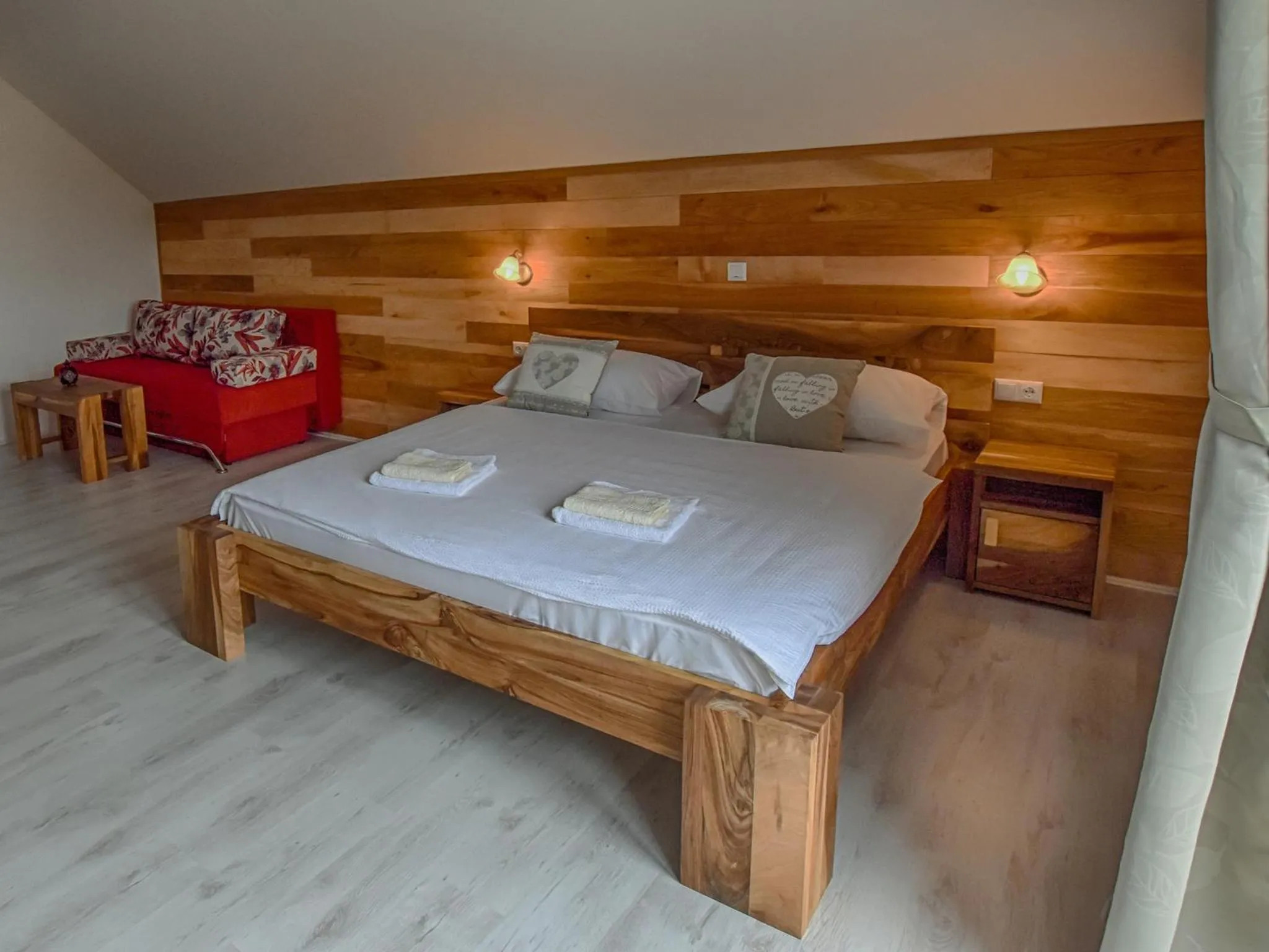 Bedroom, Bed in Villa Stone