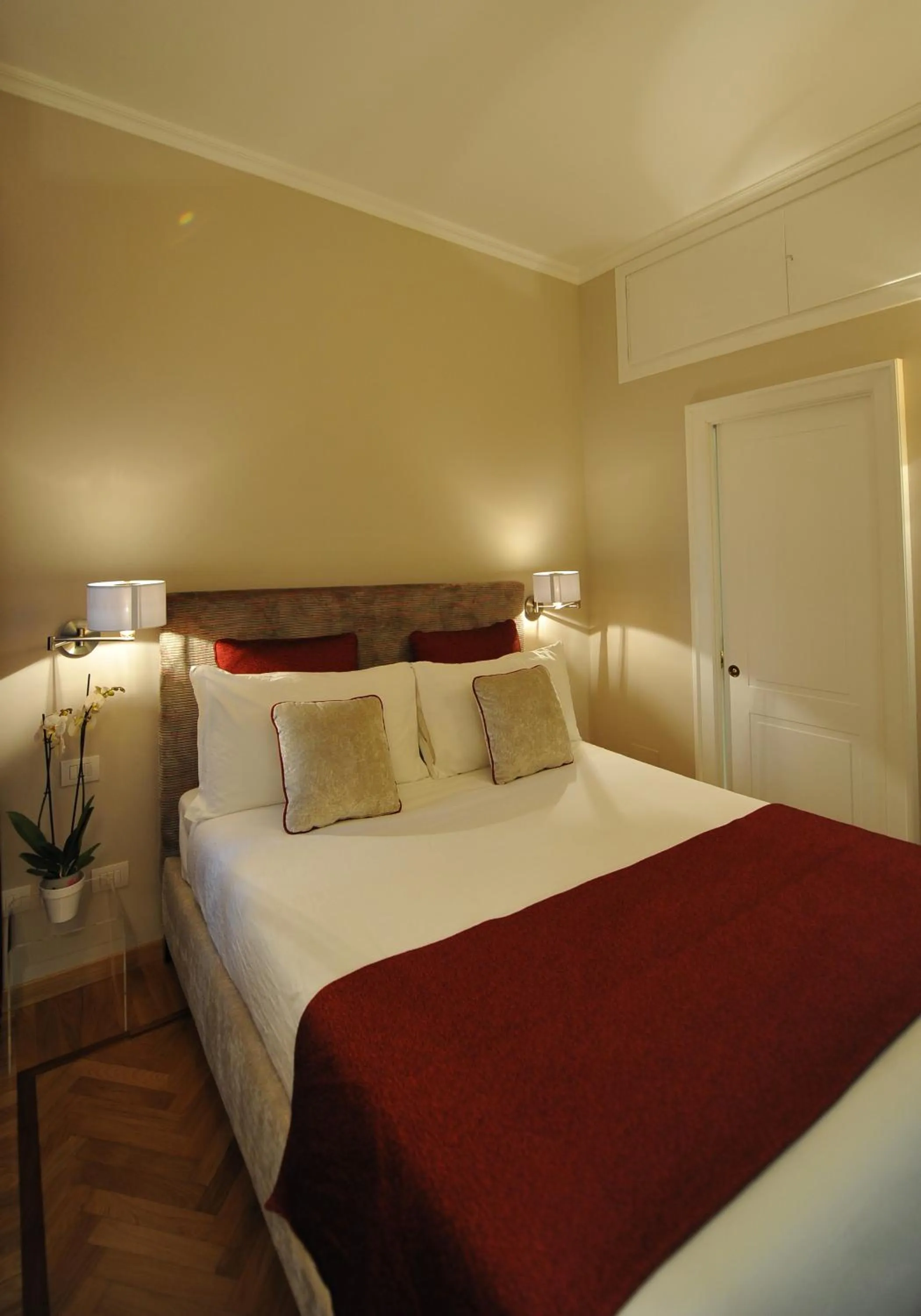 Bed in Angel Spagna Suite