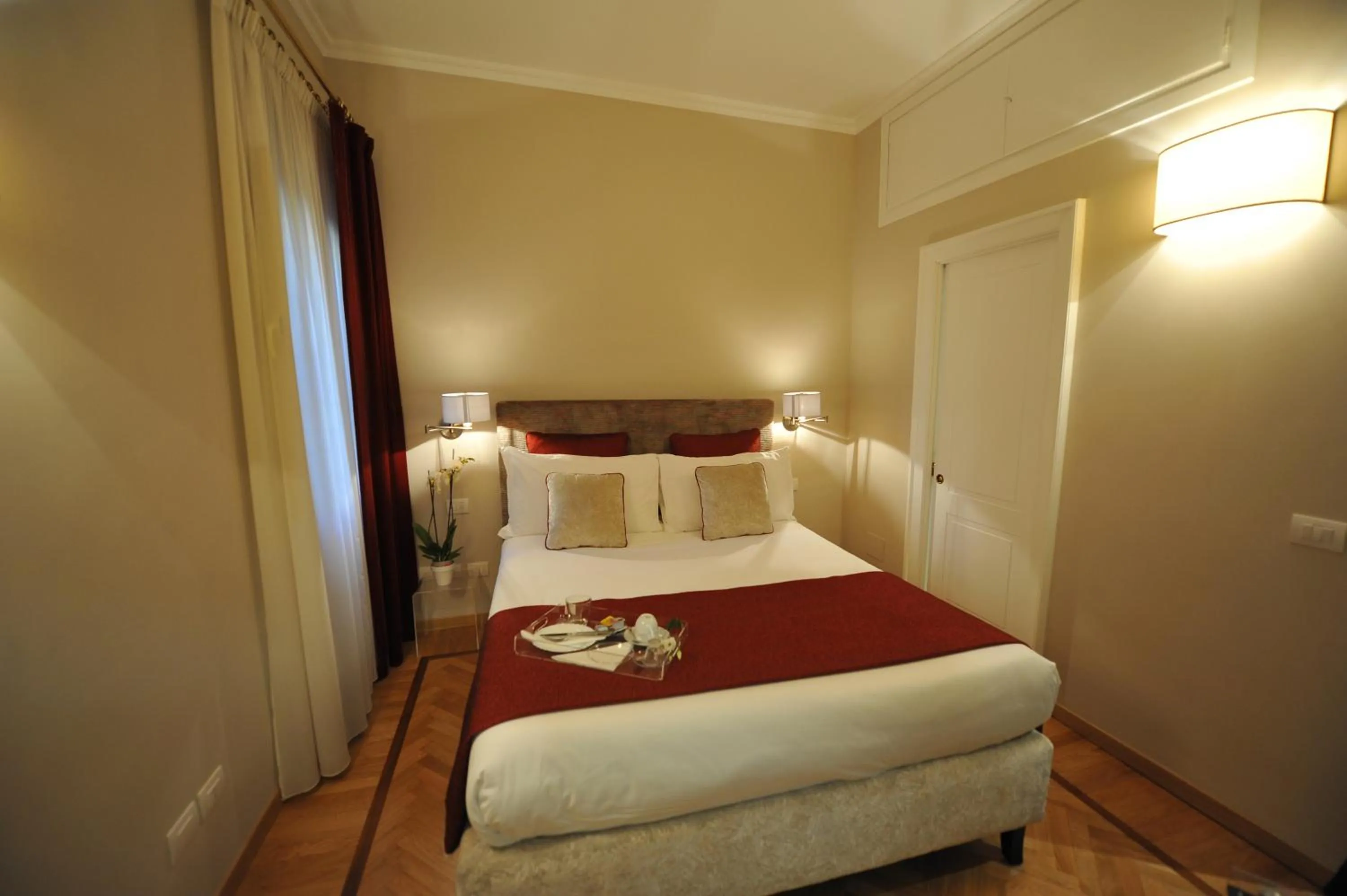 Bed in Angel Spagna Suite