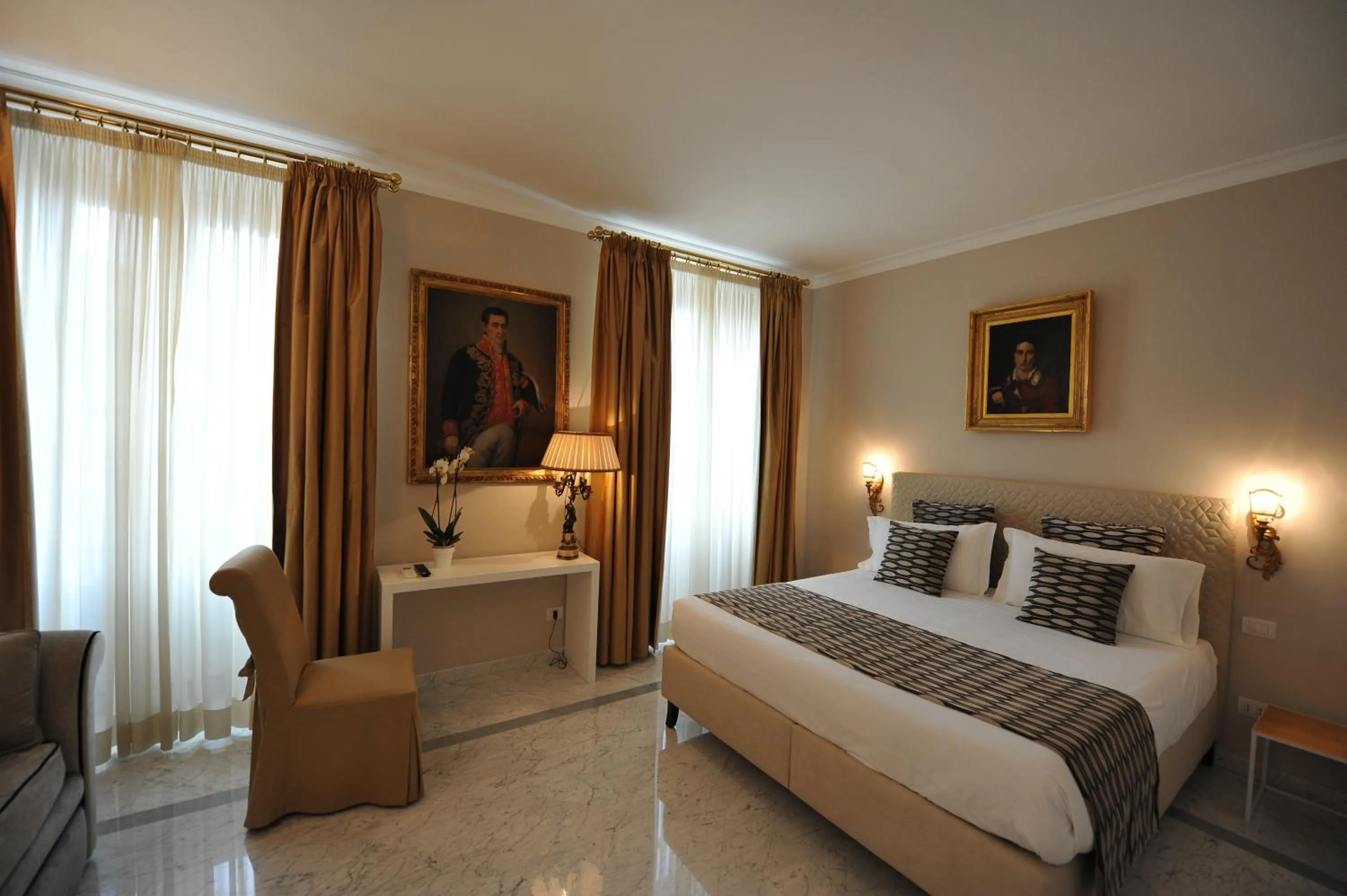 Bedroom, Bed in Angel Spagna Suite