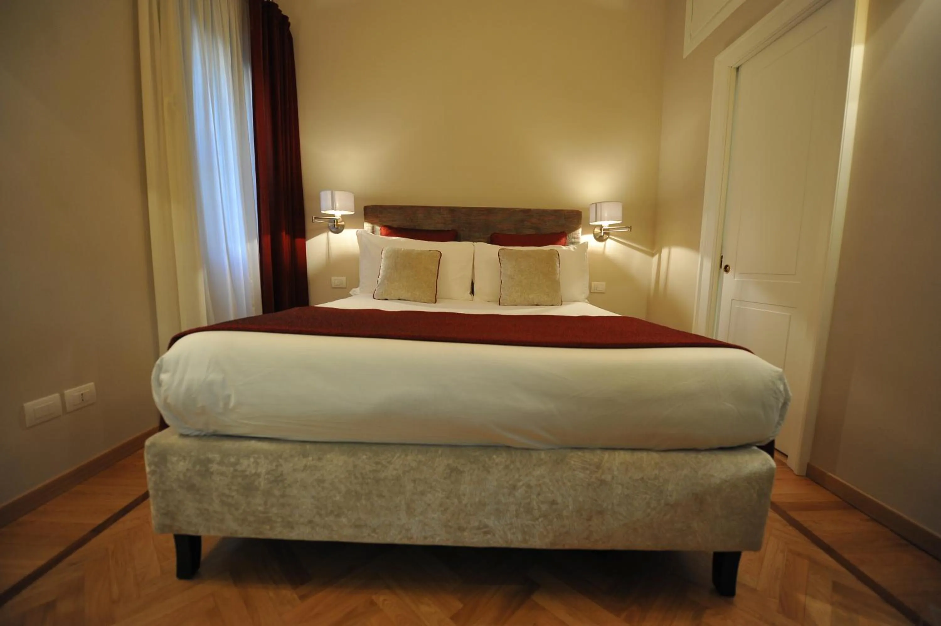 Bed in Angel Spagna Suite