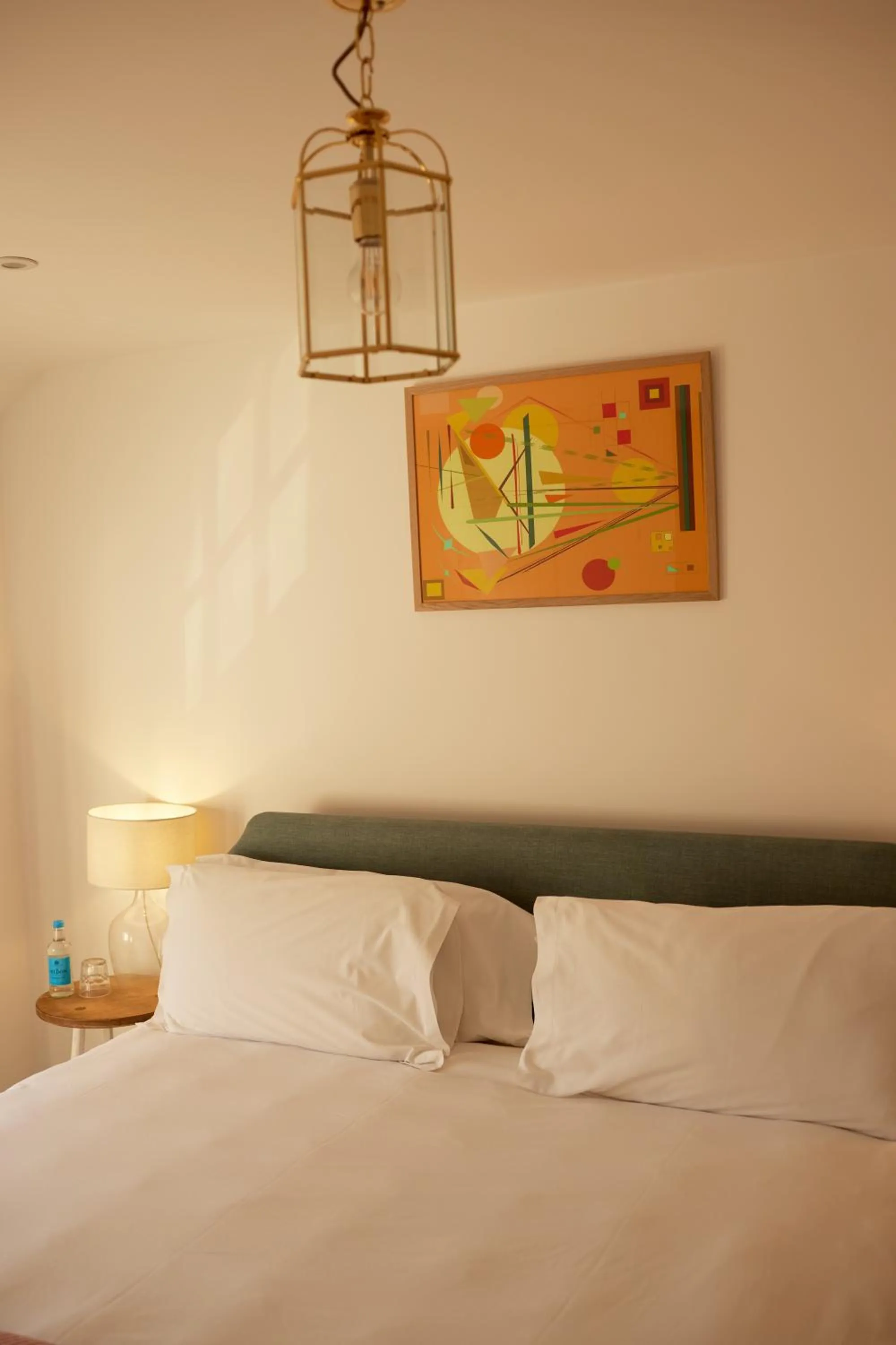 Bed in The Dog & Gun Inn