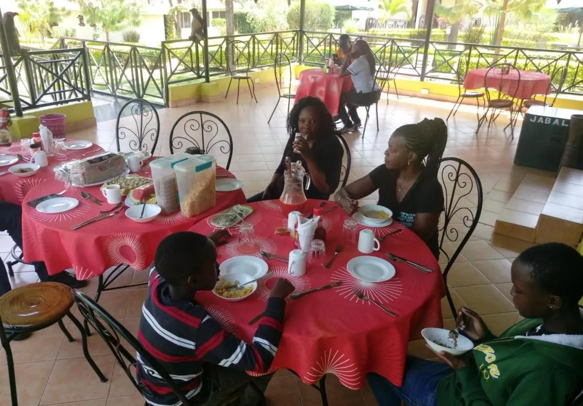 Breakfast in Jabali Country Lodge