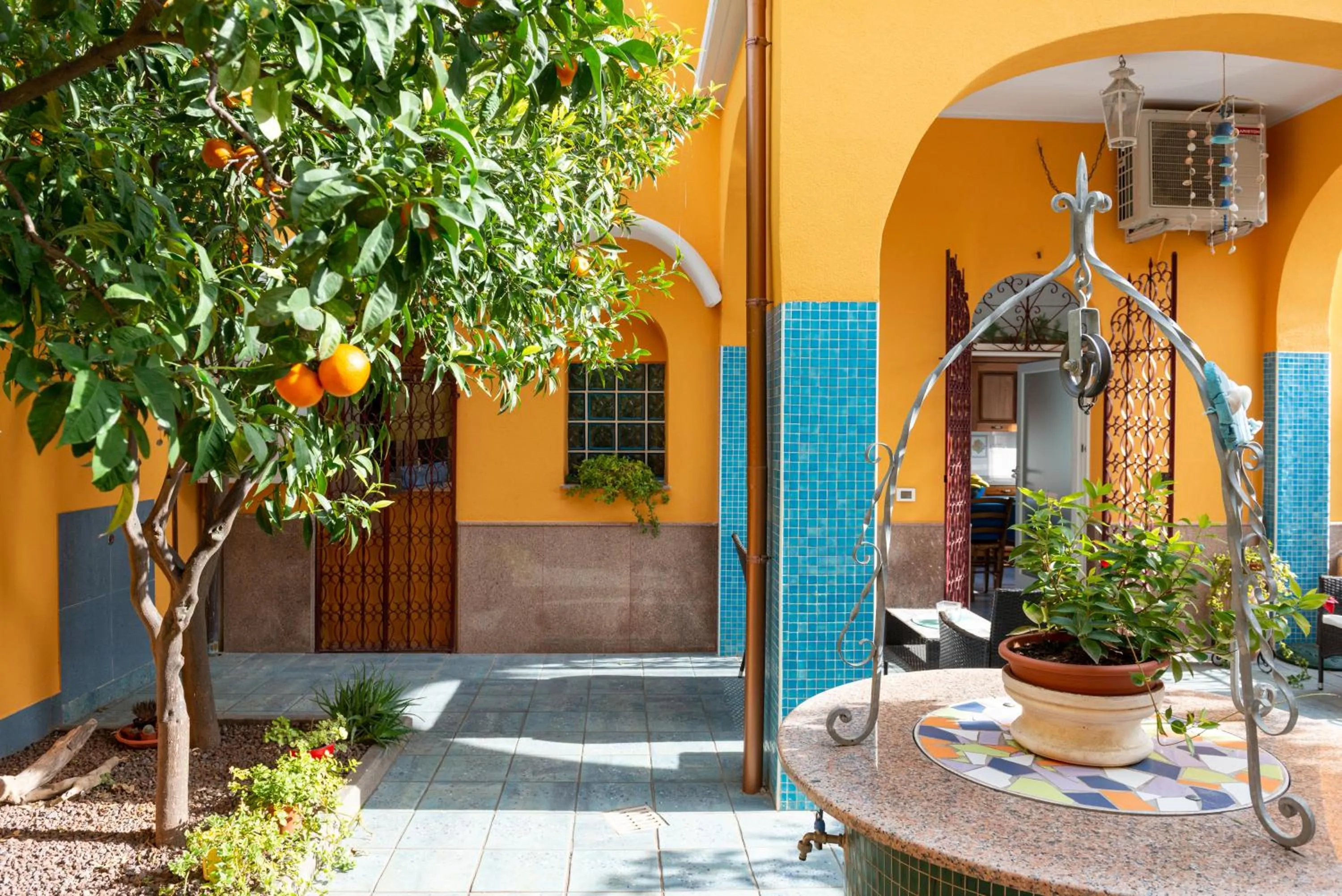 Patio in La Casa di Bianca