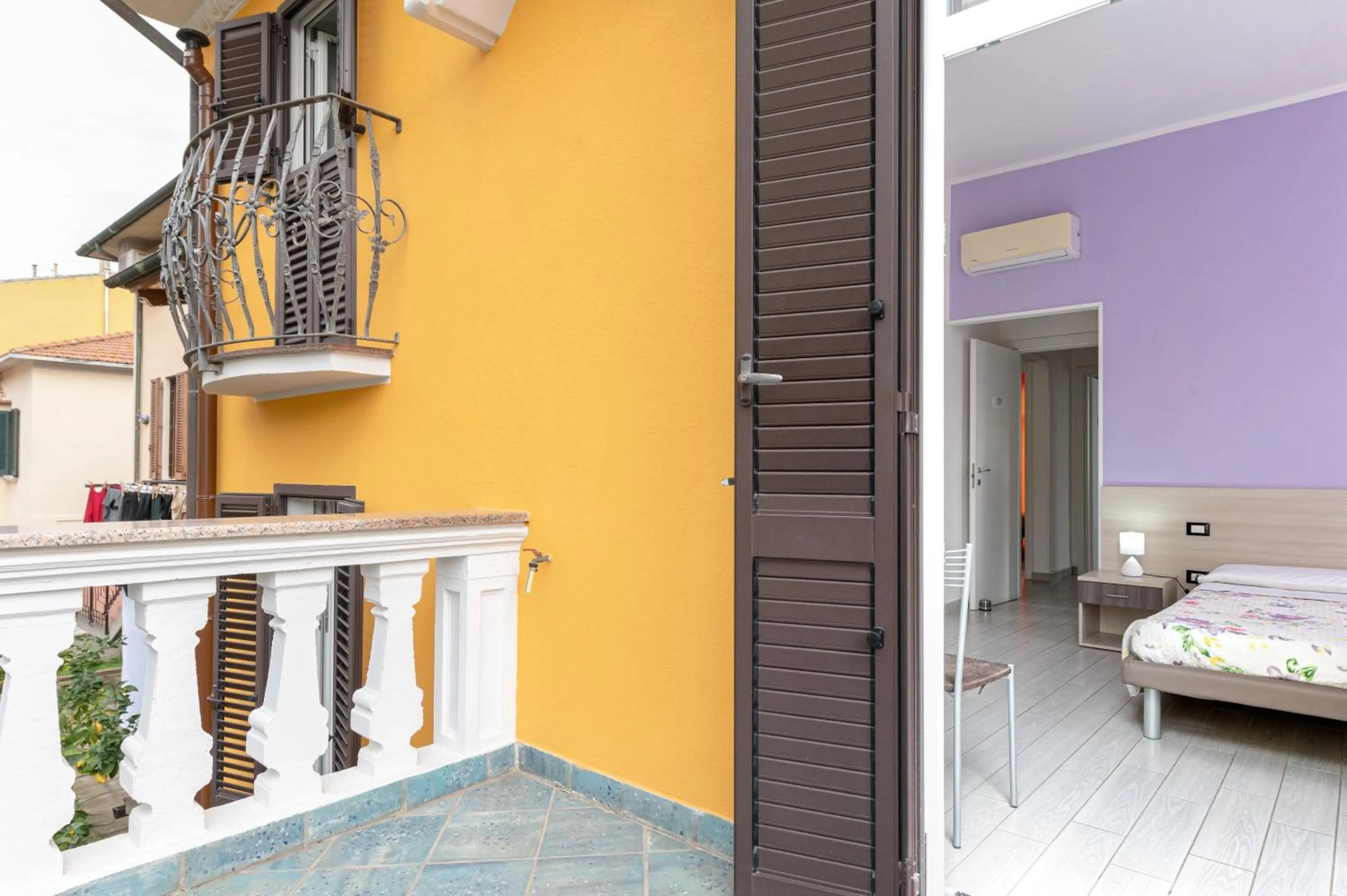 Balcony/Terrace in La Casa di Bianca