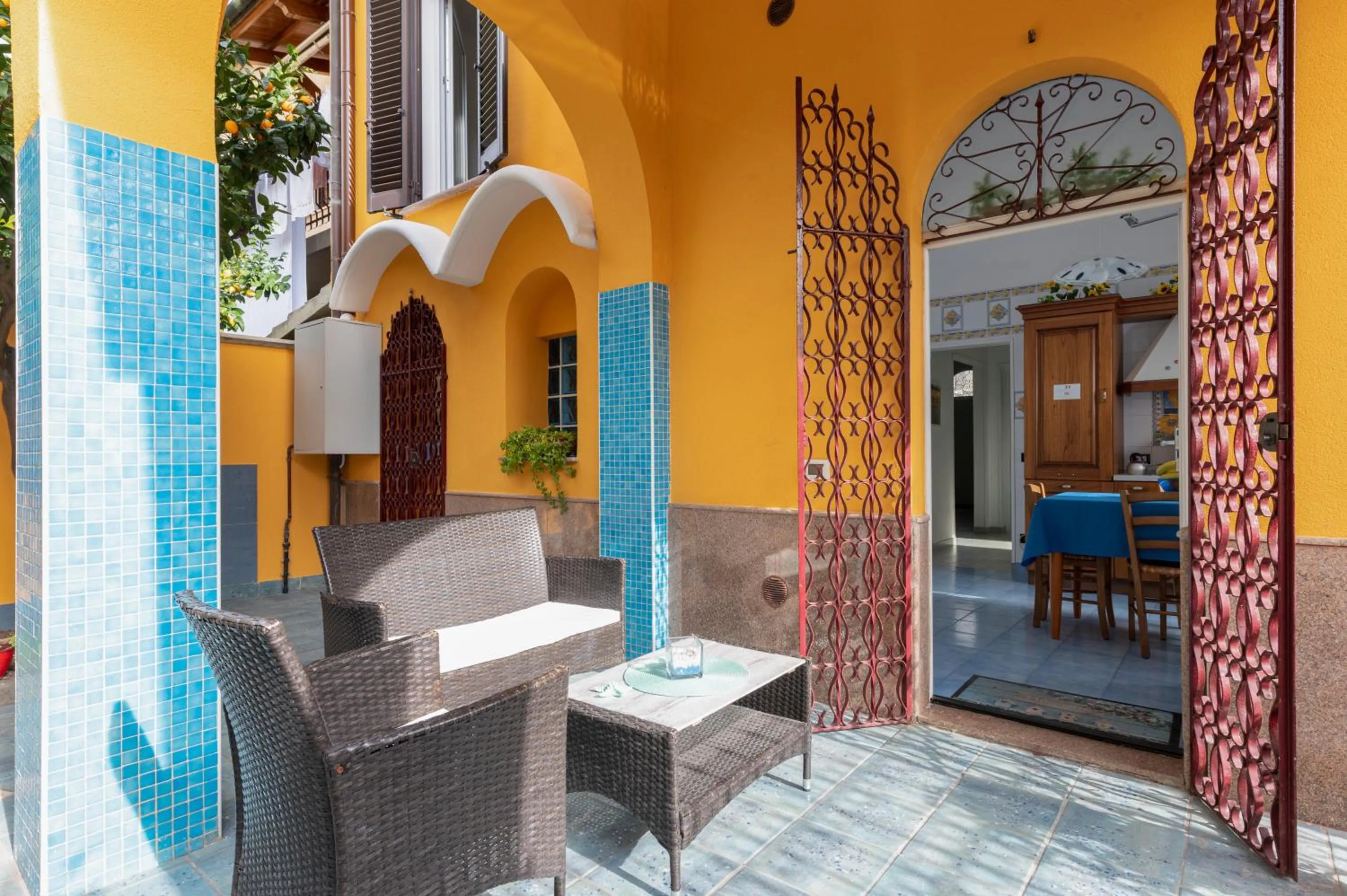 Patio in La Casa di Bianca