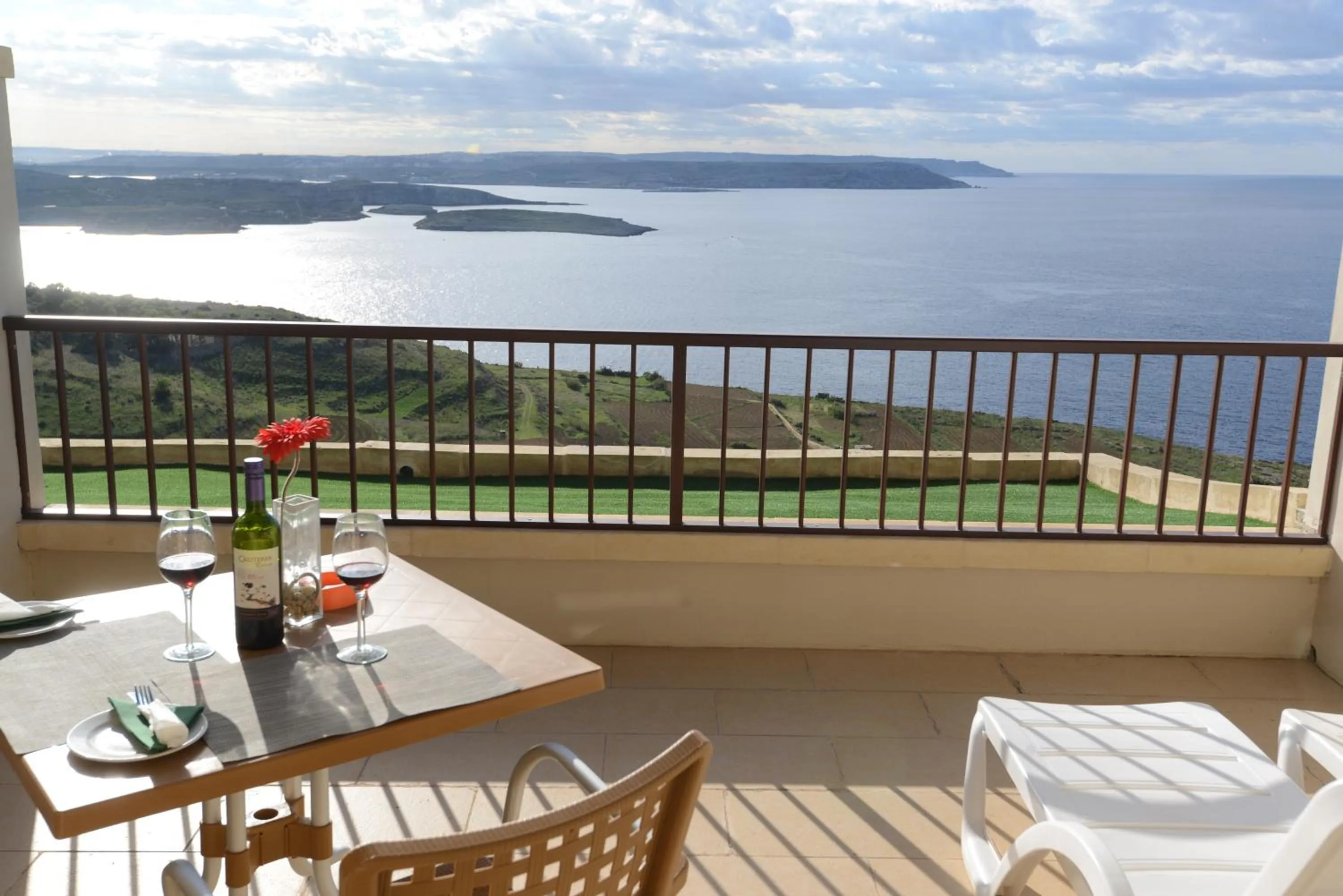 Balcony/Terrace in Il-Bukkett B&B