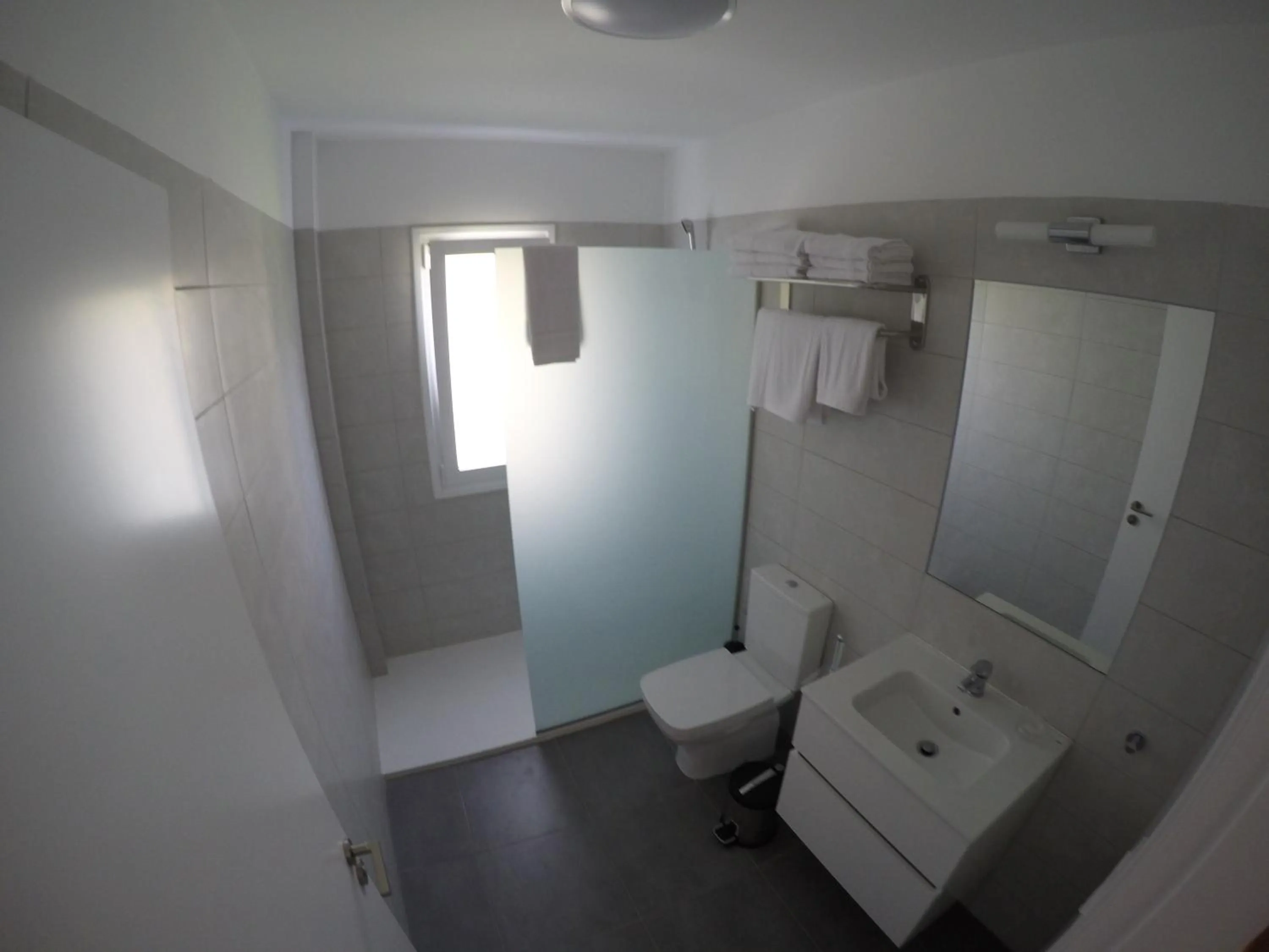 Shower in The Blue Corner Apartments