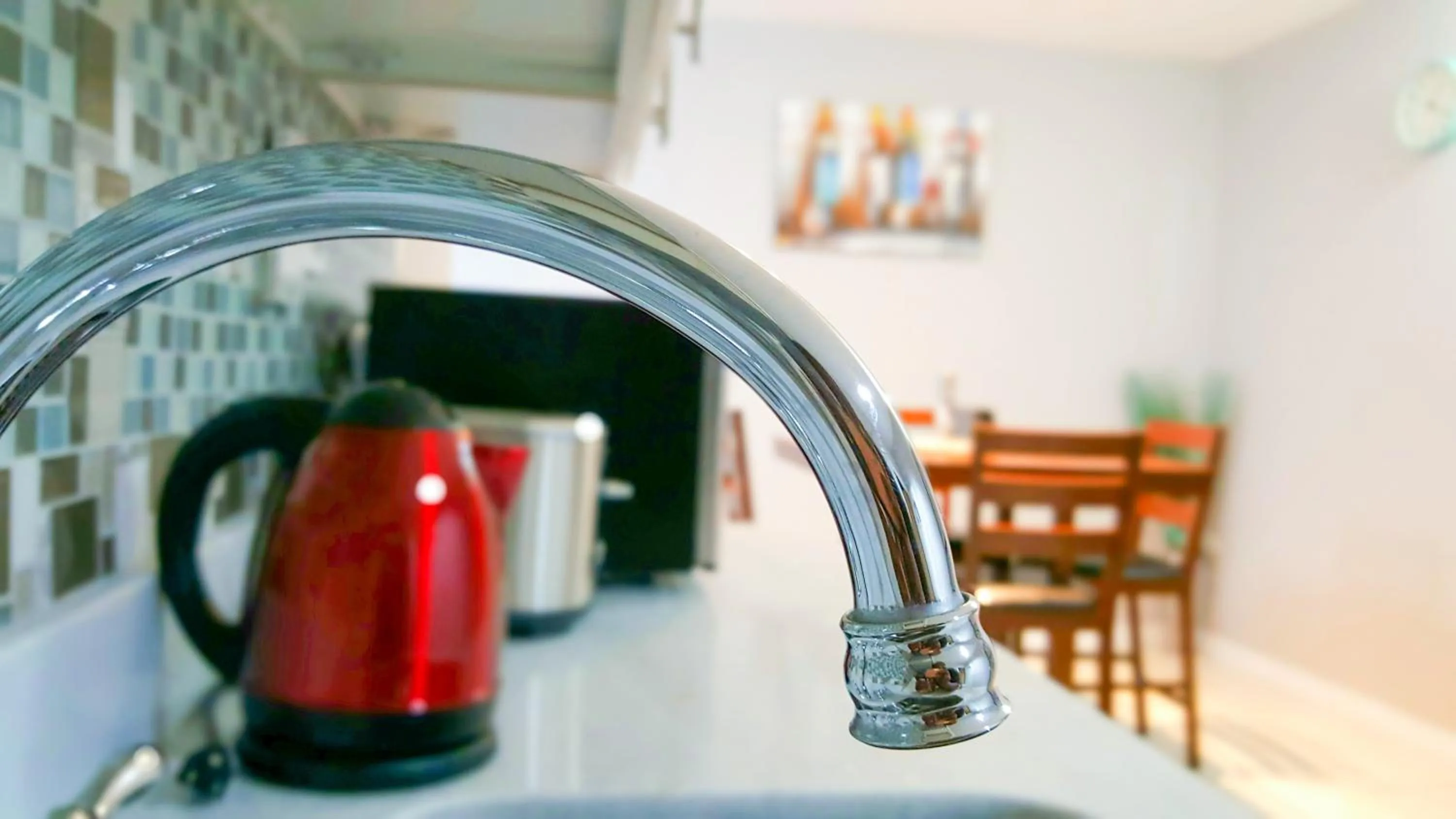 Kitchen or kitchenette in New Kingston Guest Apartments @ Donhead