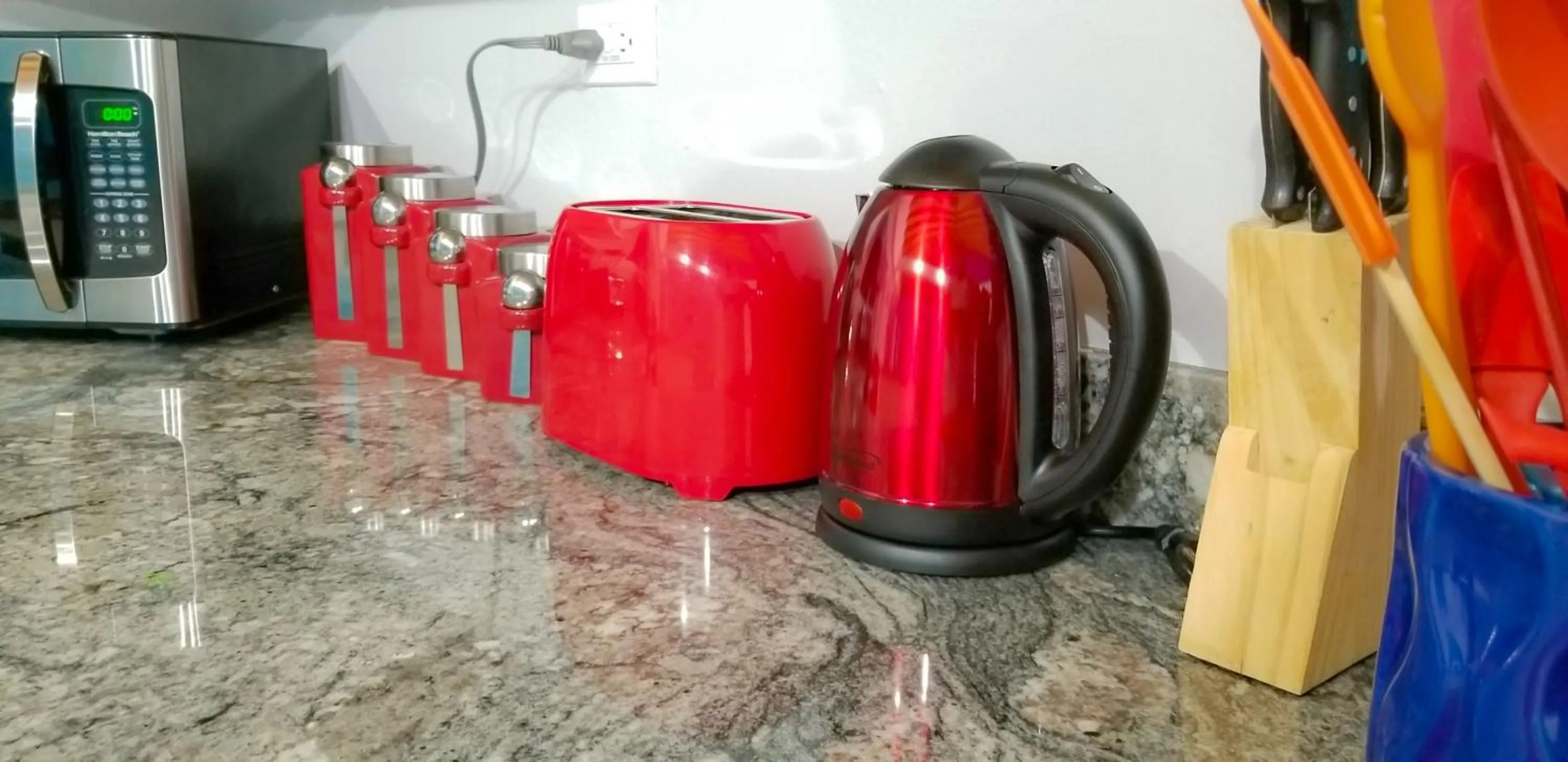 Kitchen or kitchenette in New Kingston Guest Apartments @ Donhead