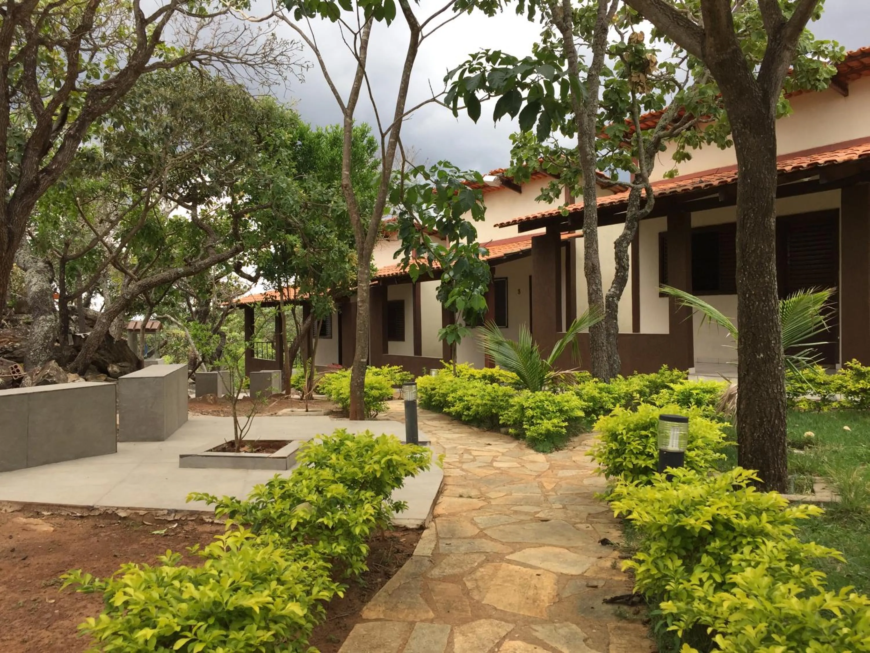 Garden view in Pousada Recanto das Pedras São Leopoldo