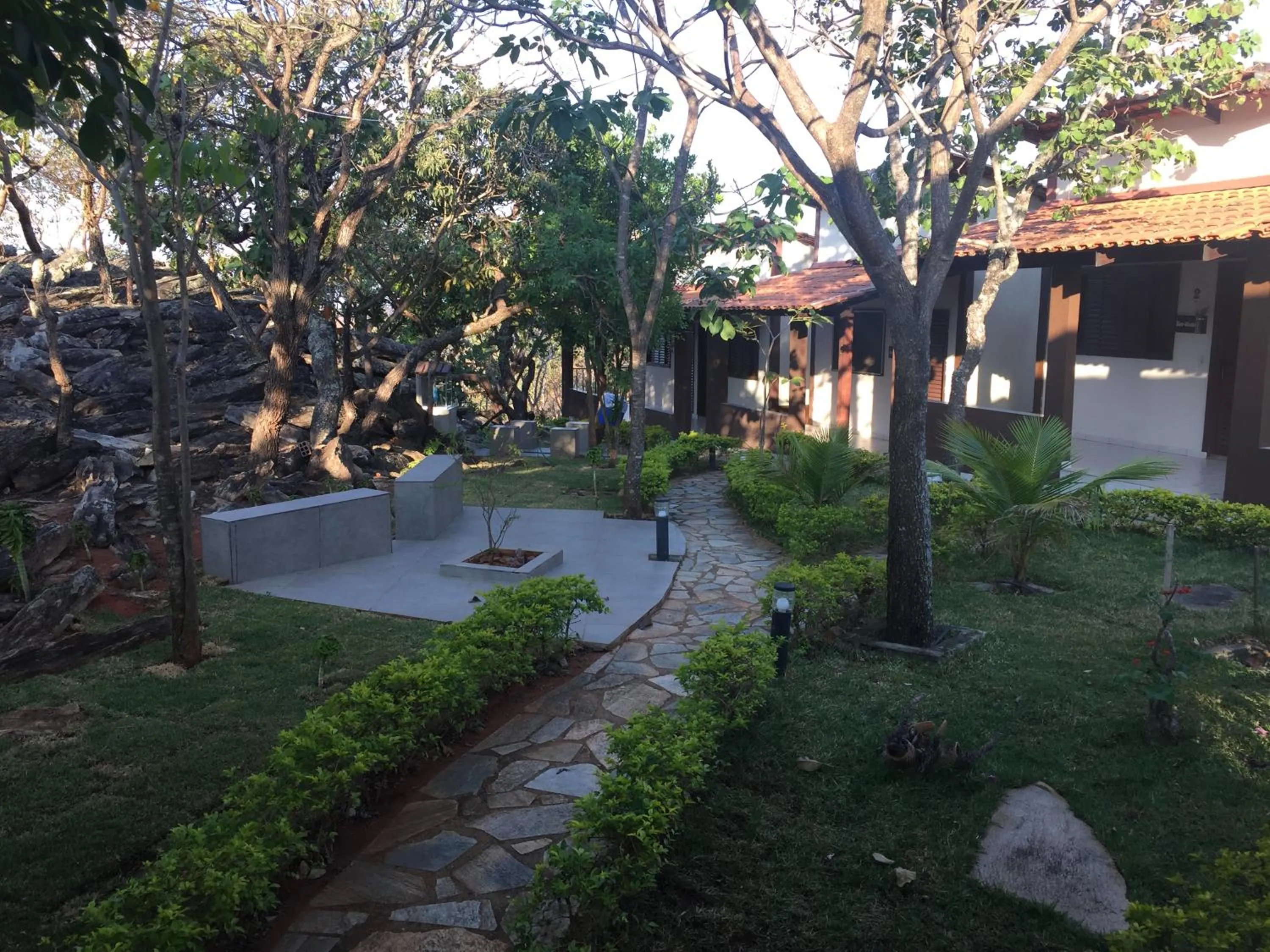 Garden view in Pousada Recanto das Pedras São Leopoldo