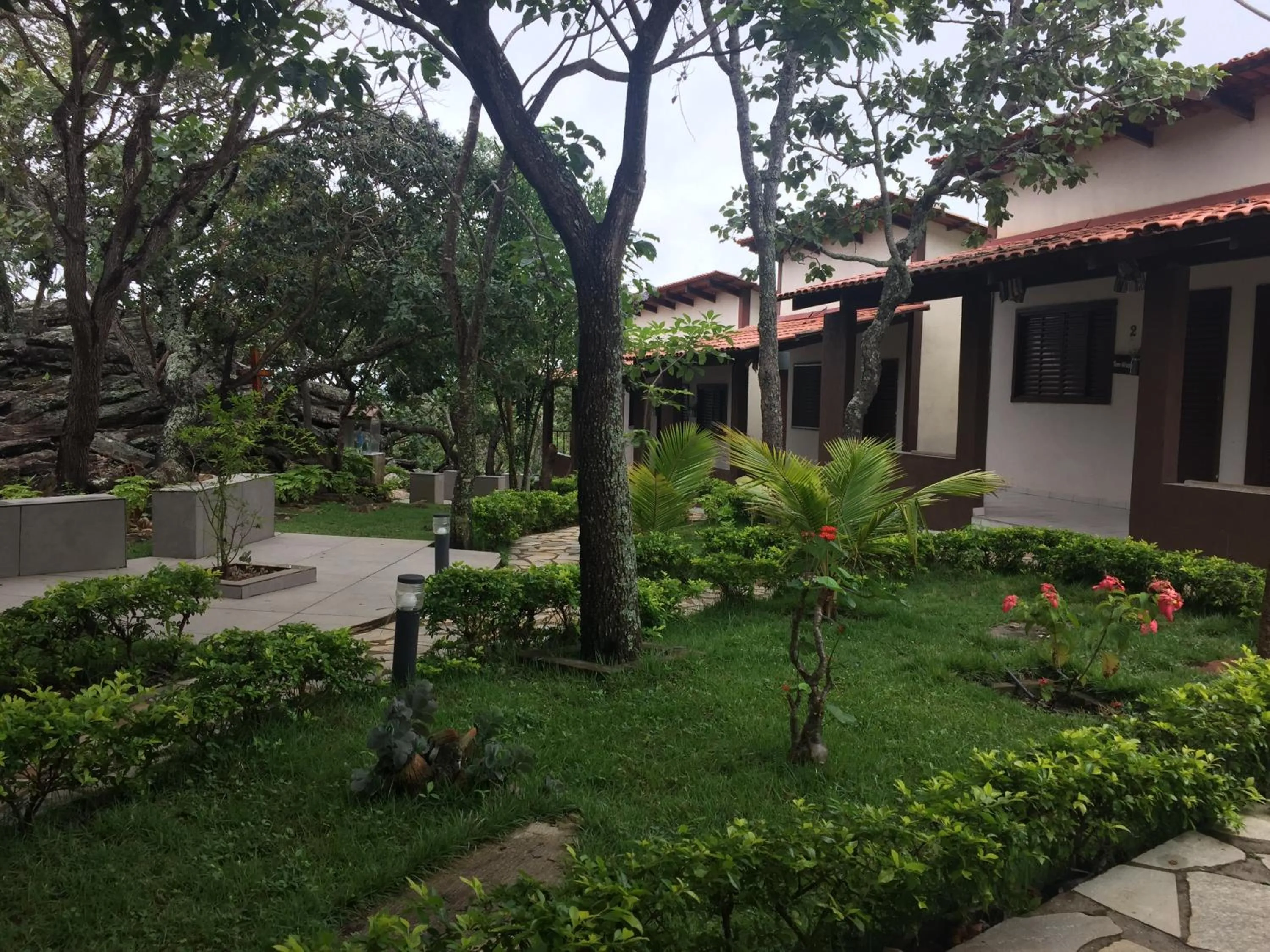 Garden view in Pousada Recanto das Pedras São Leopoldo