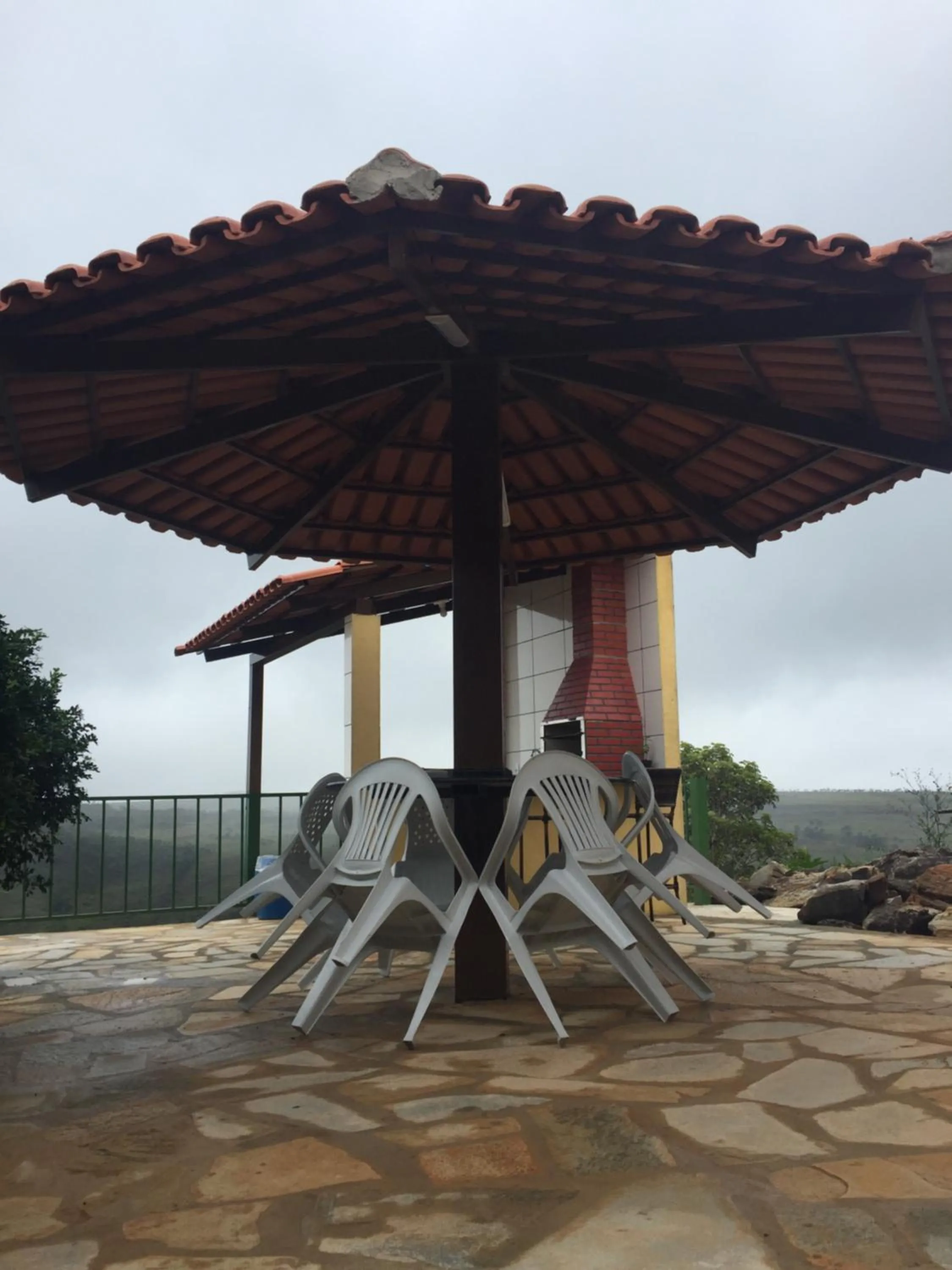 BBQ facilities in Pousada Recanto das Pedras São Leopoldo