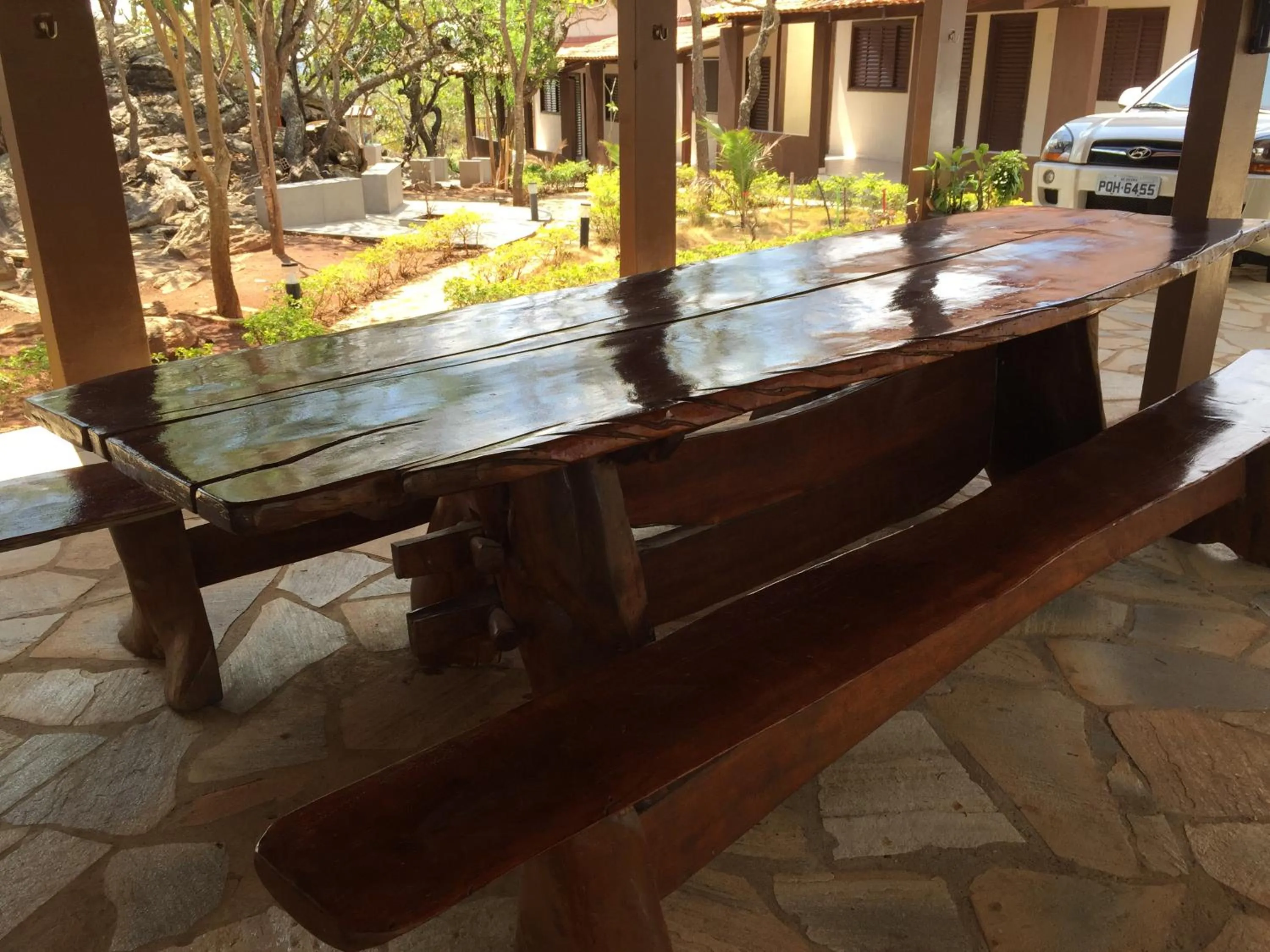 Balcony/Terrace in Pousada Recanto das Pedras São Leopoldo