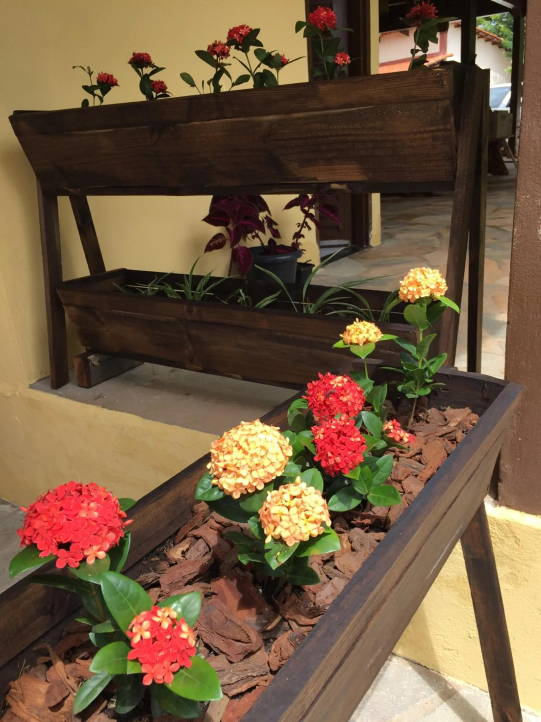 Decorative detail in Pousada Recanto das Pedras São Leopoldo