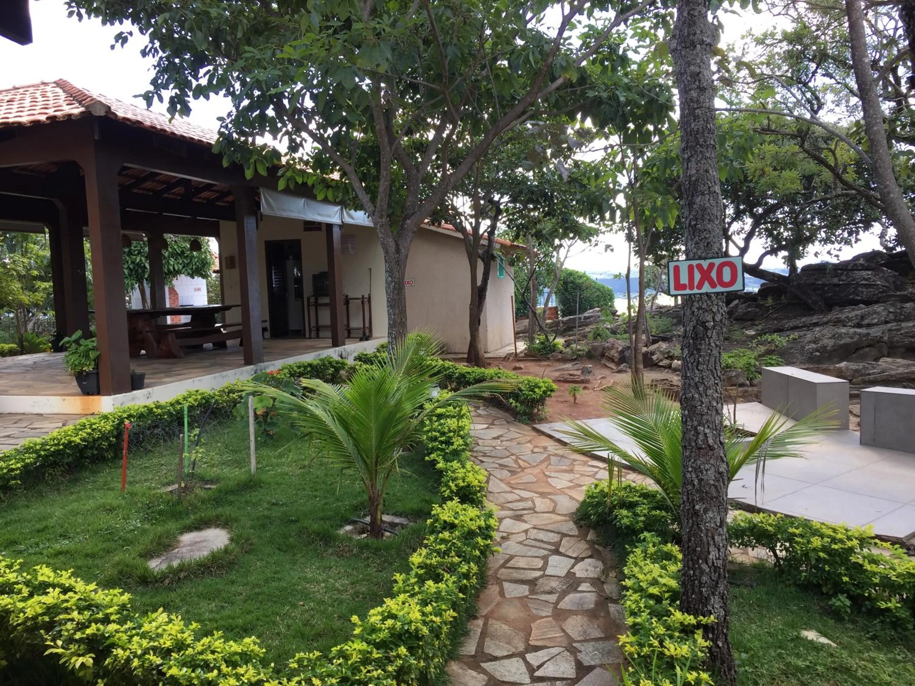 Balcony/Terrace in Pousada Recanto das Pedras São Leopoldo