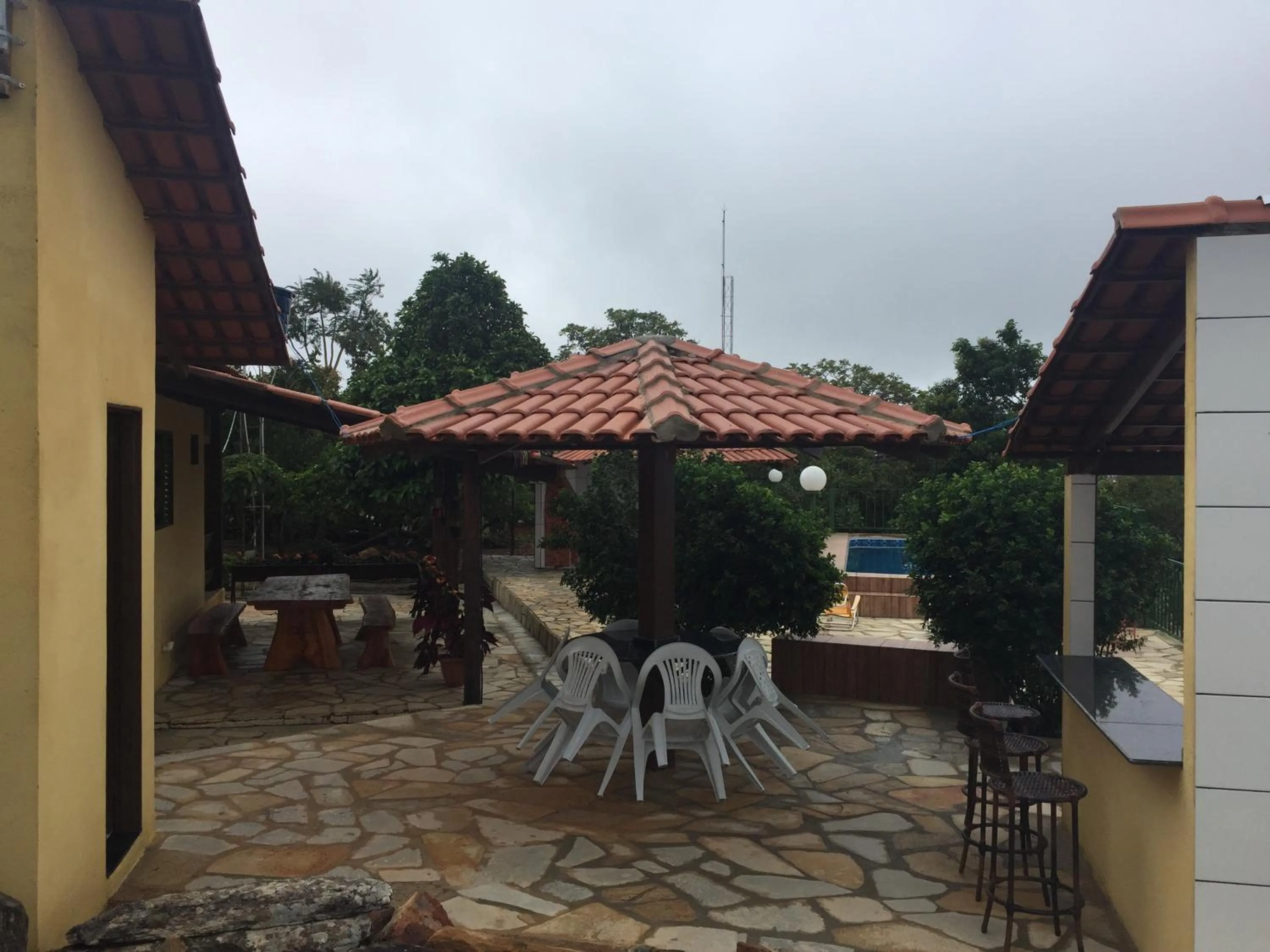 BBQ facilities in Pousada Recanto das Pedras São Leopoldo