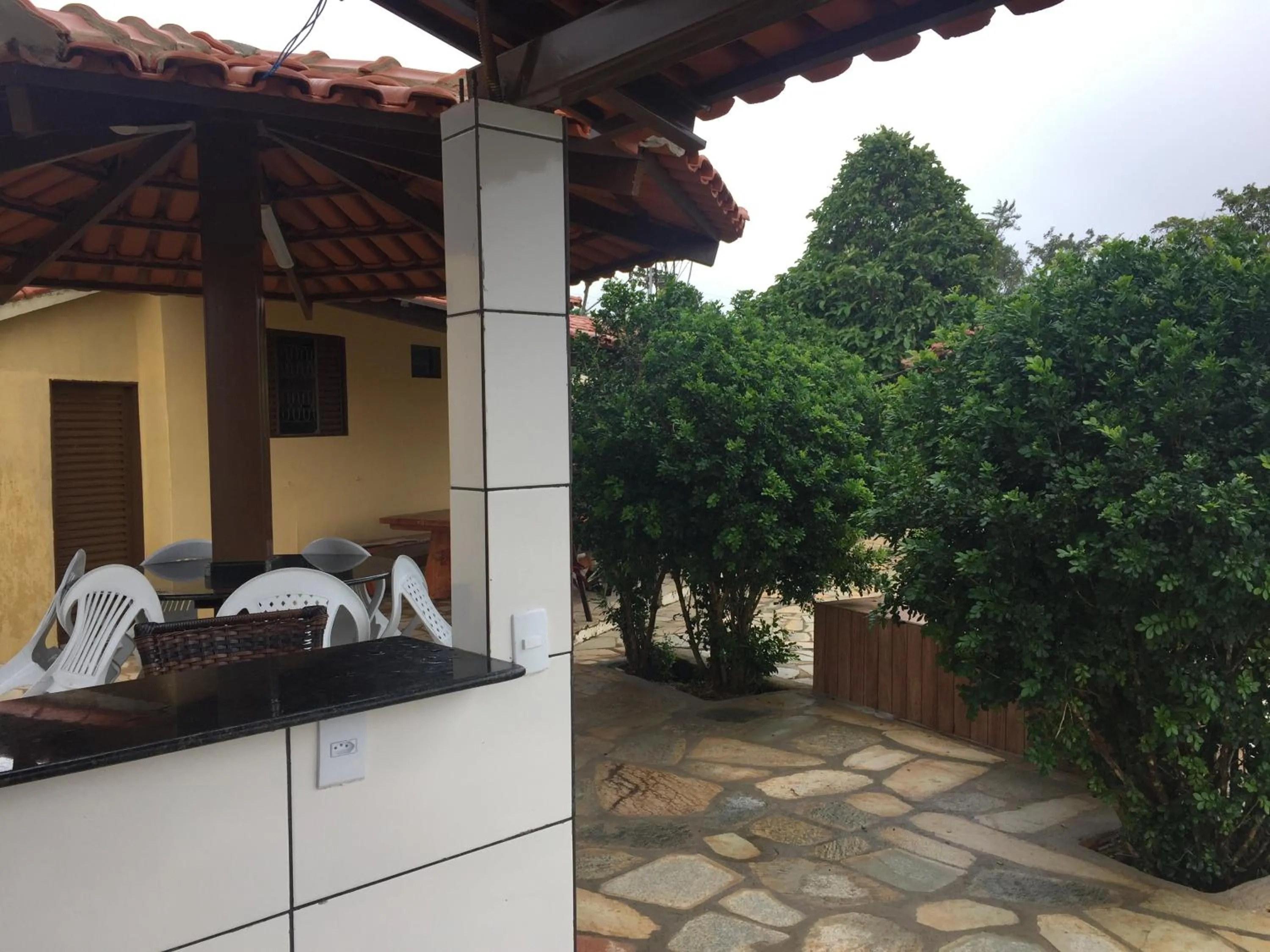 BBQ facilities in Pousada Recanto das Pedras São Leopoldo