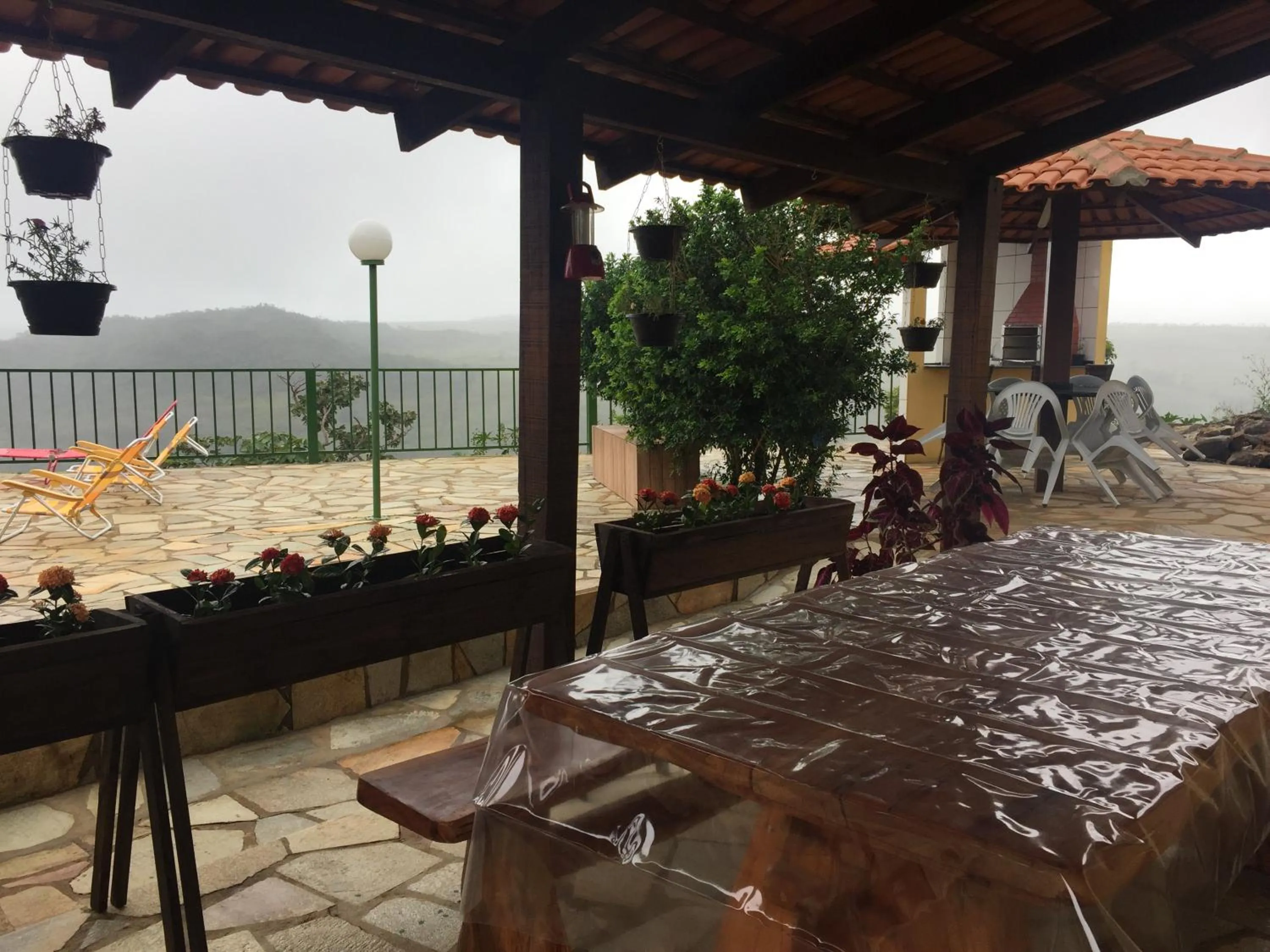 Balcony/Terrace in Pousada Recanto das Pedras São Leopoldo