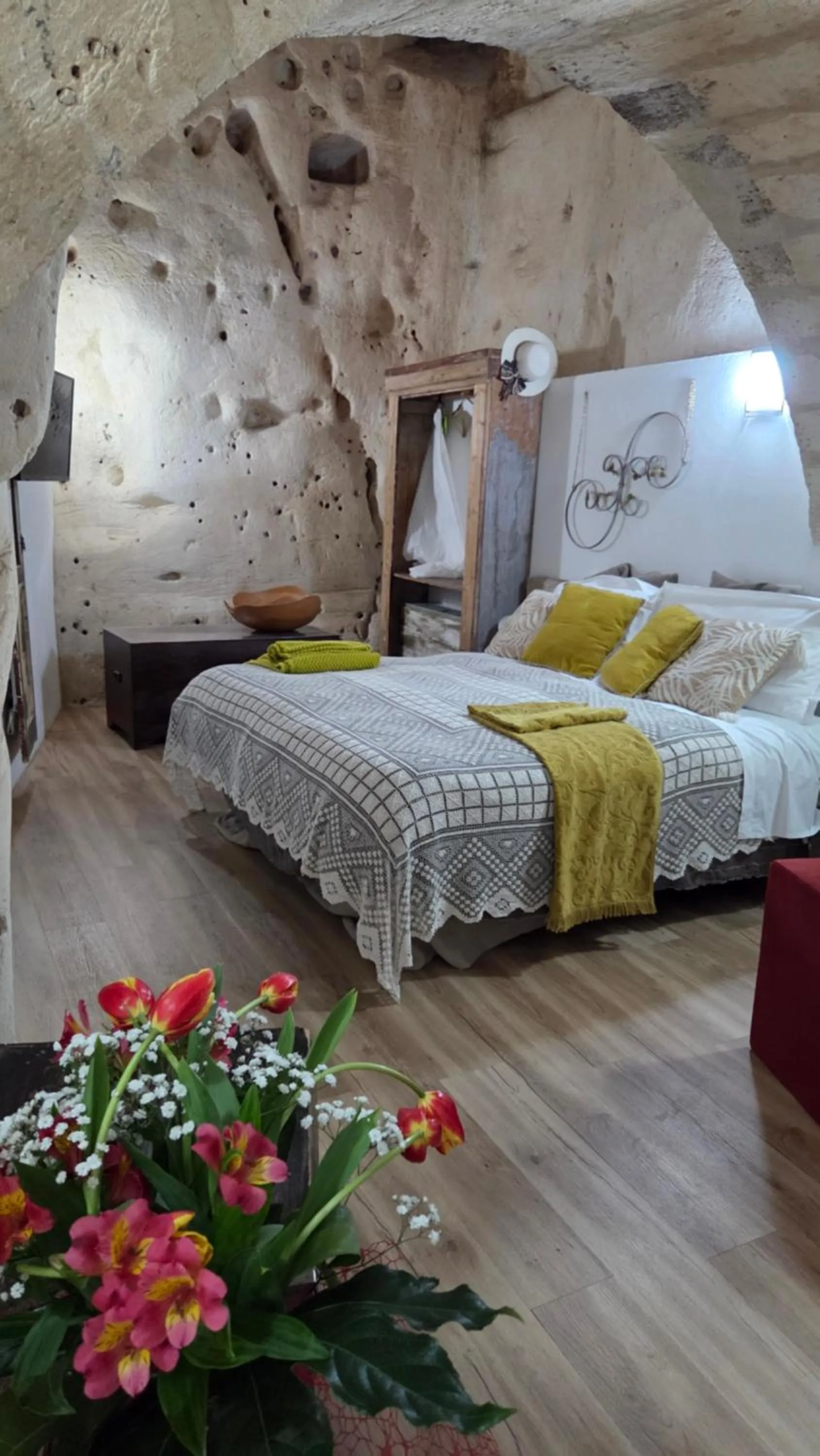 Bedroom, Bed in Il Geco