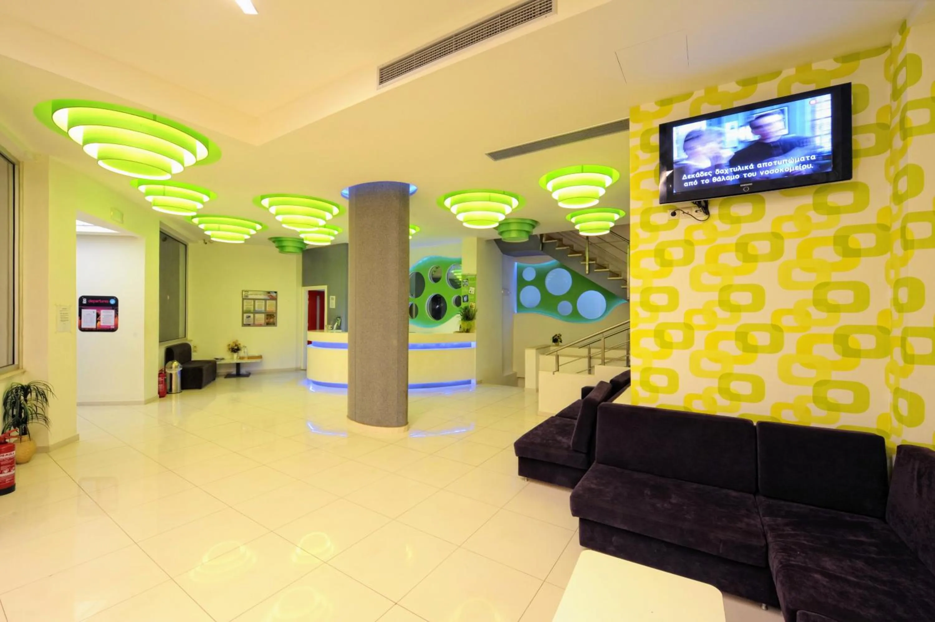 Lobby or reception in Hermes Hotel