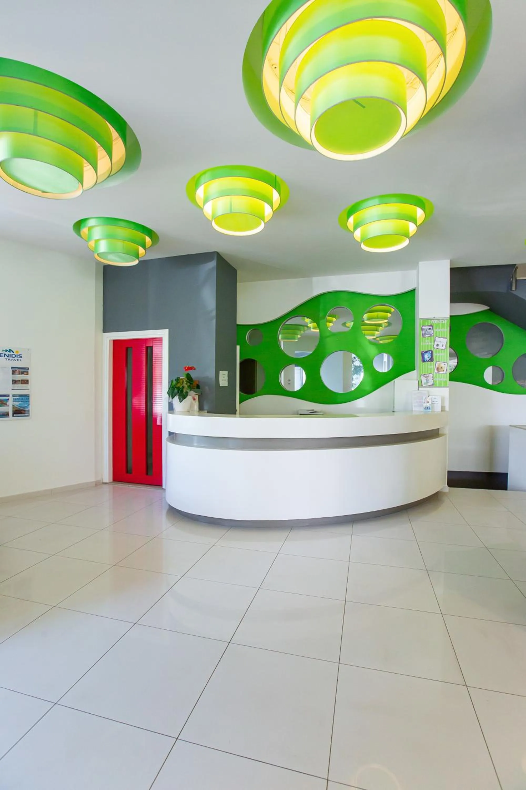 Lobby or reception in Hermes Hotel