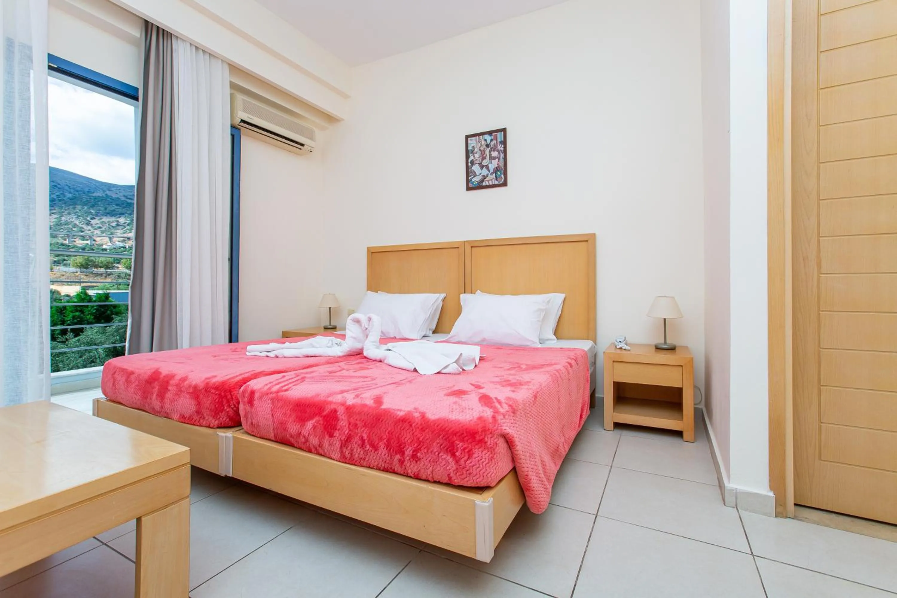 Bedroom, Bed in Hermes Hotel