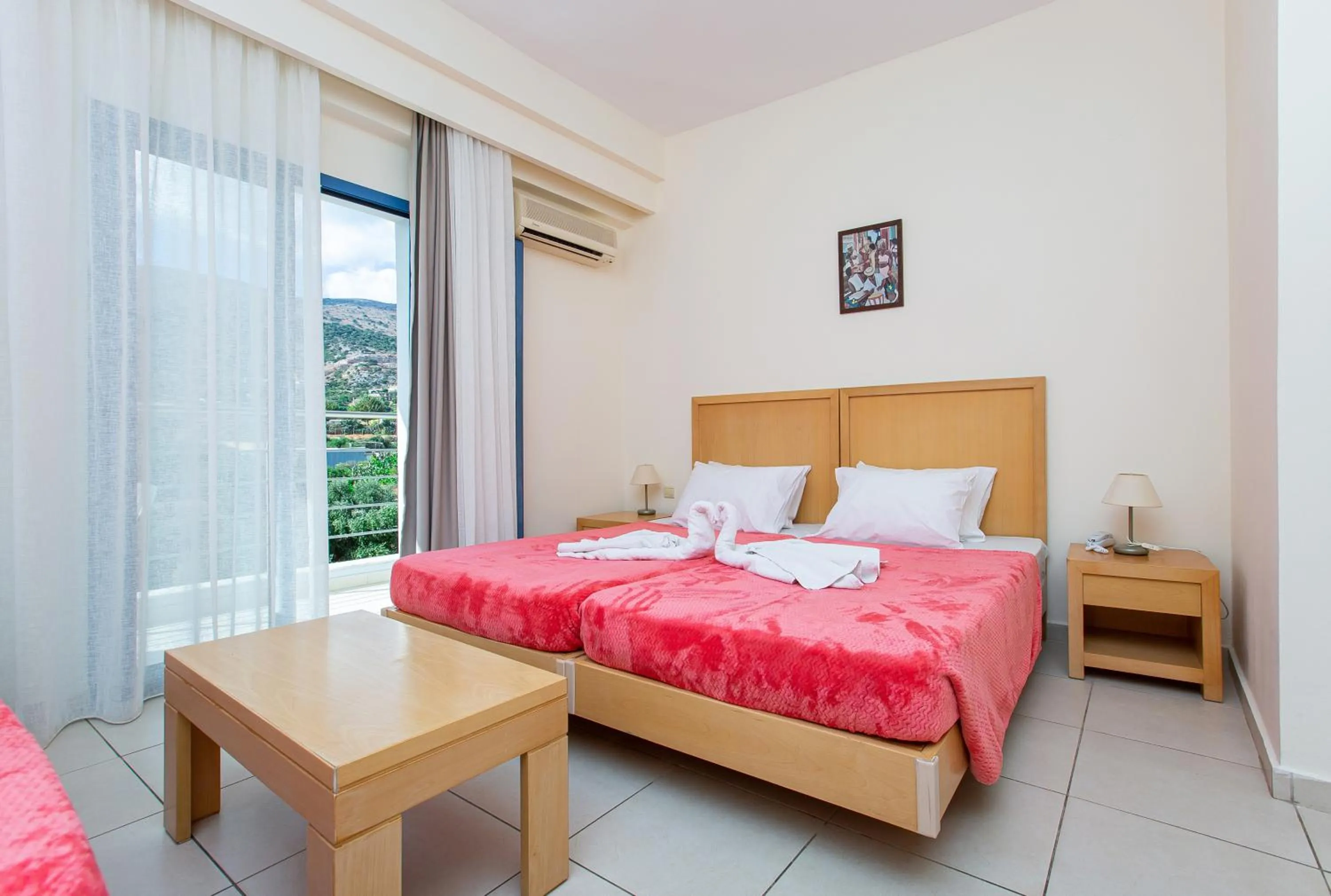 Bedroom, Bed in Hermes Hotel