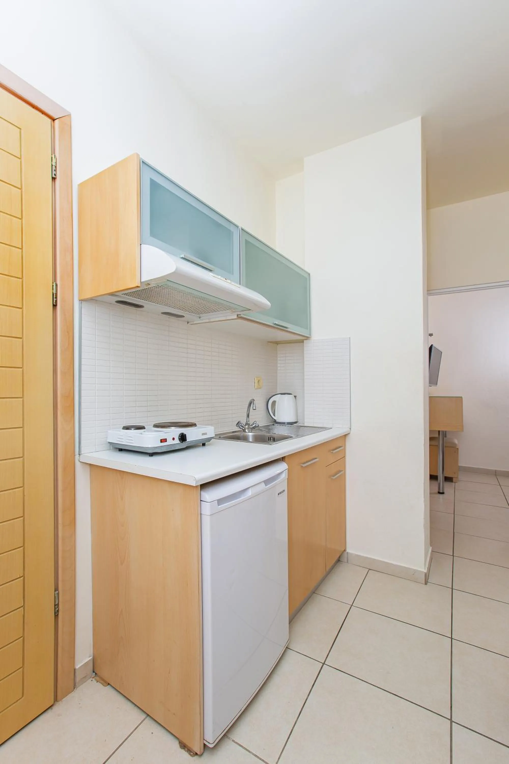 Kitchen or kitchenette in Hermes Hotel