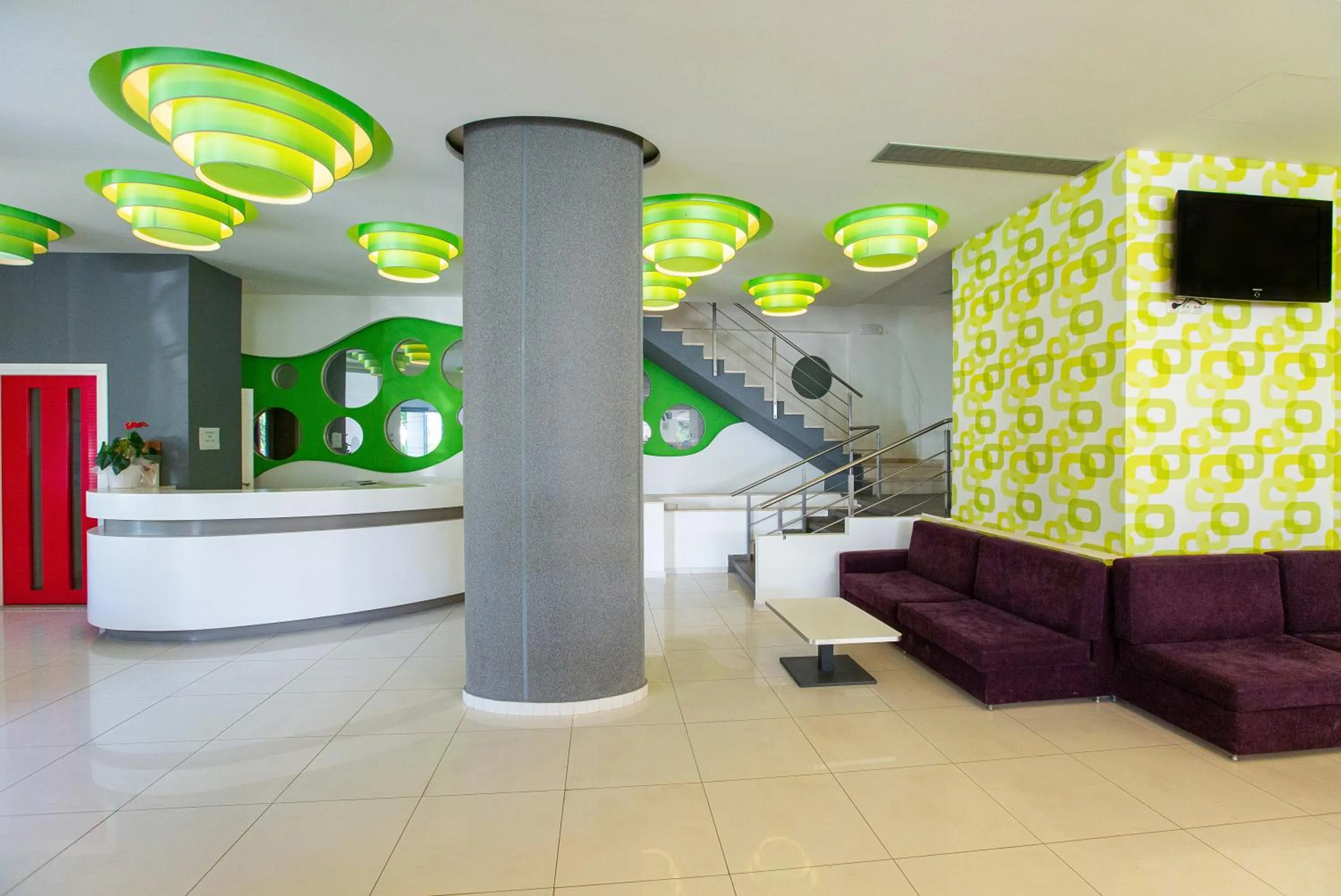 Lobby or reception in Hermes Hotel