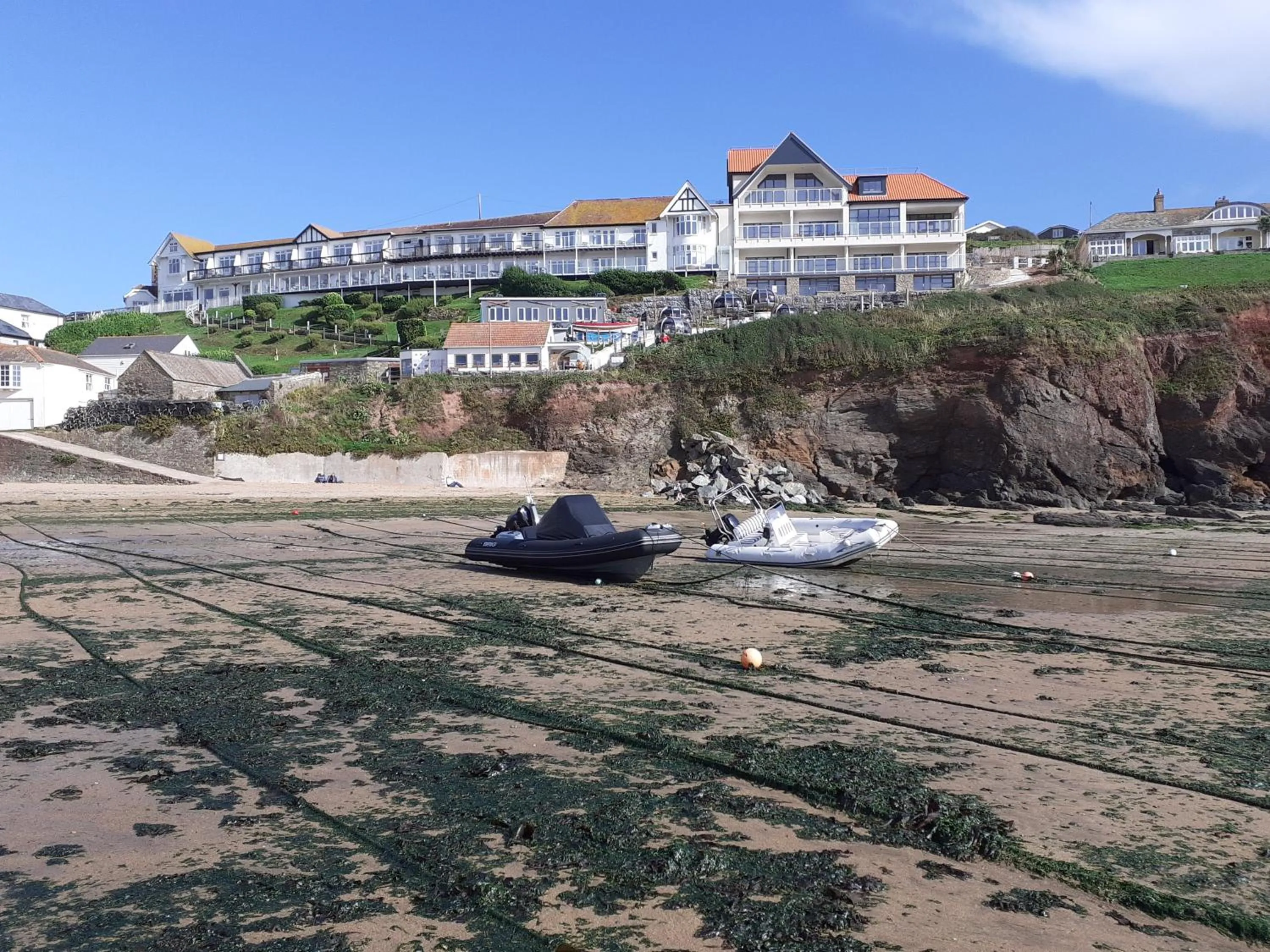 Beach in The Cottage Hotel