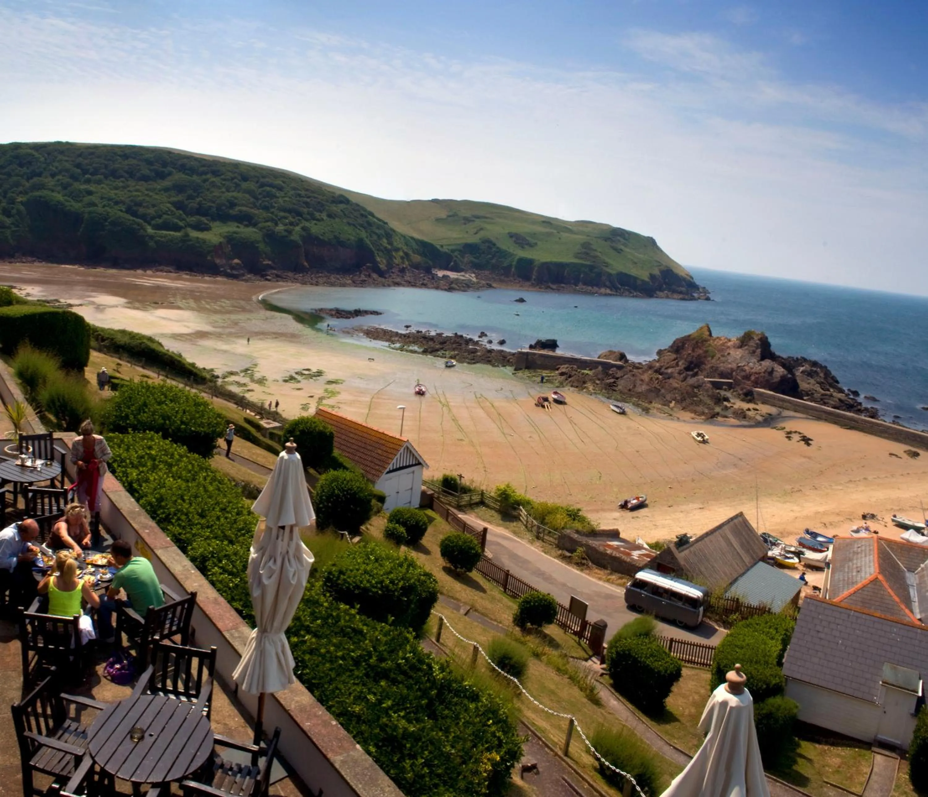 Beach in The Cottage Hotel