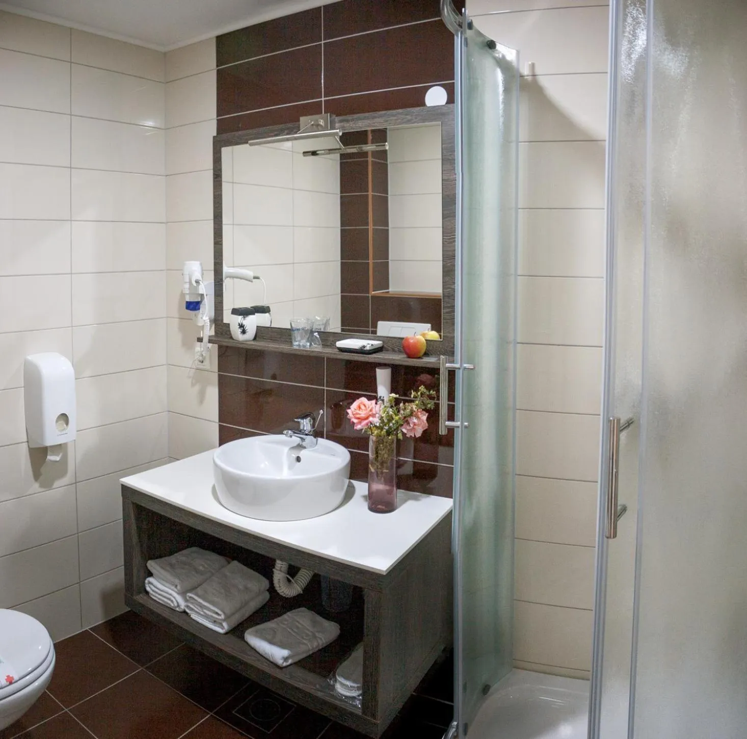 Bathroom in Hotel Rekic