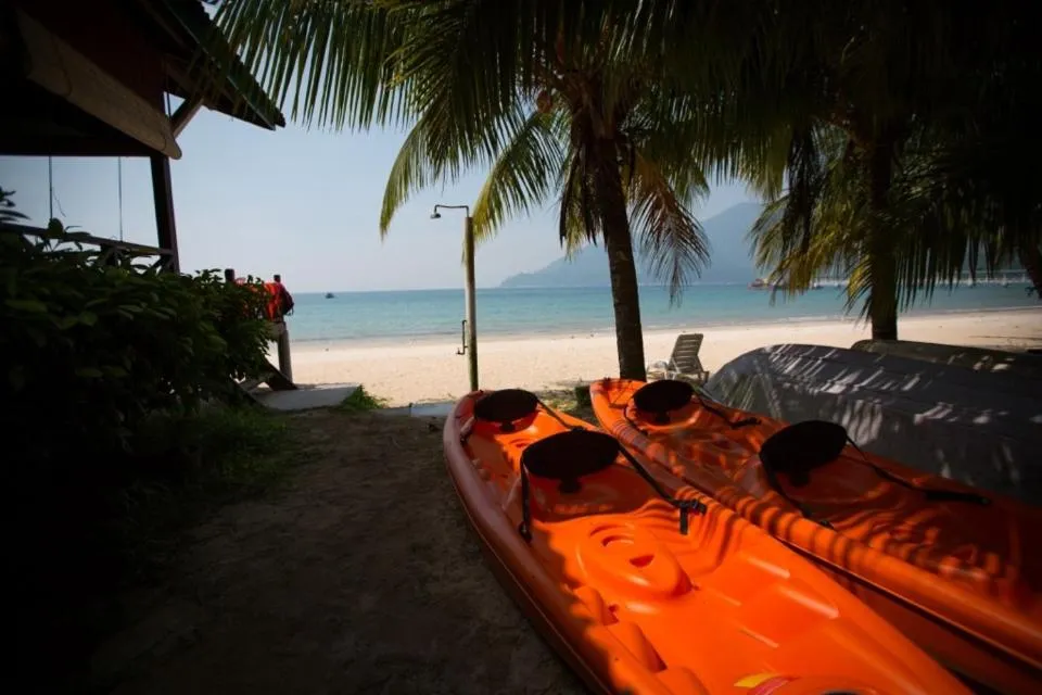 Canoeing in Juara Beach Resort