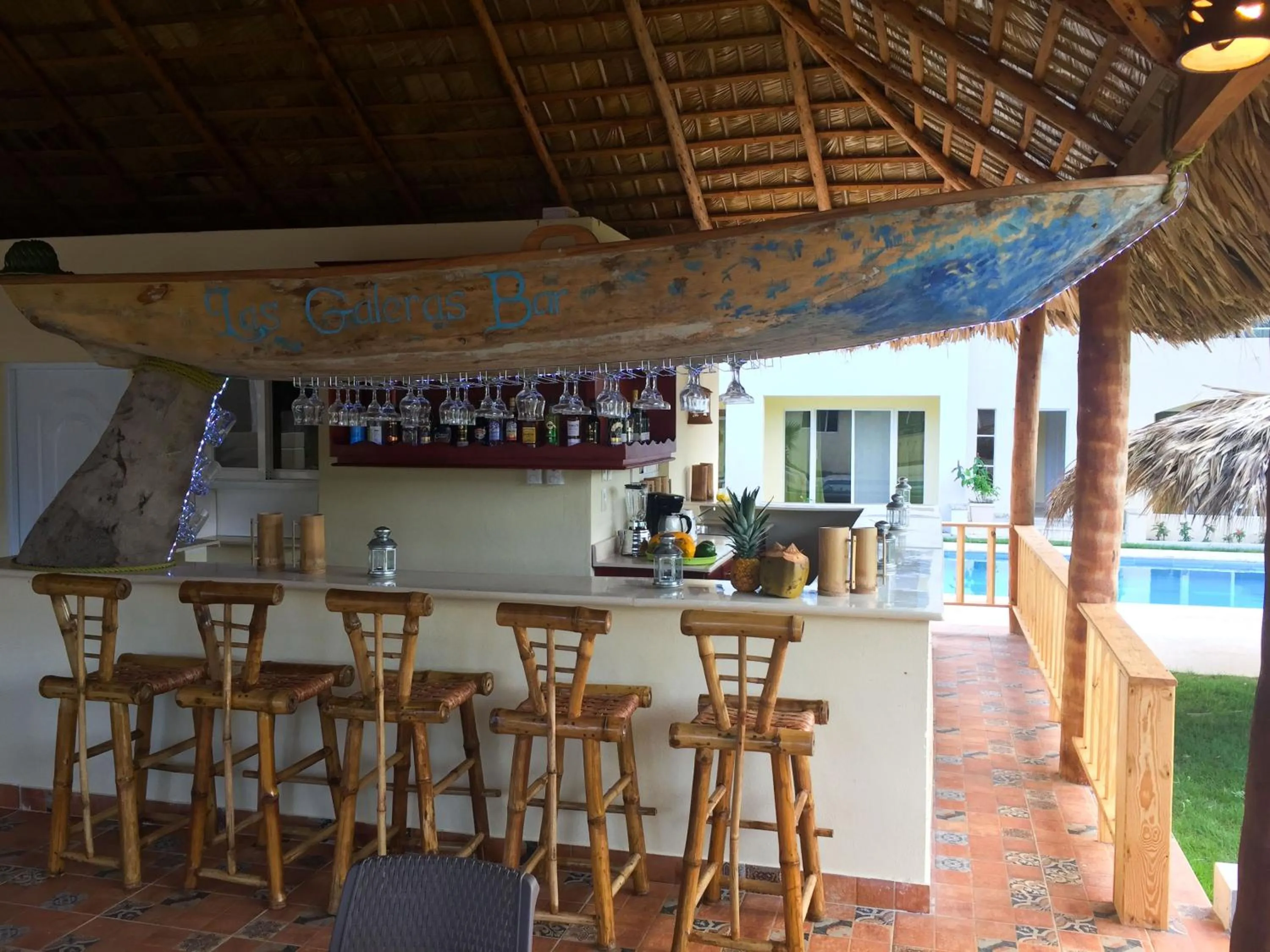 Lounge or bar in Las Galeras Hotel