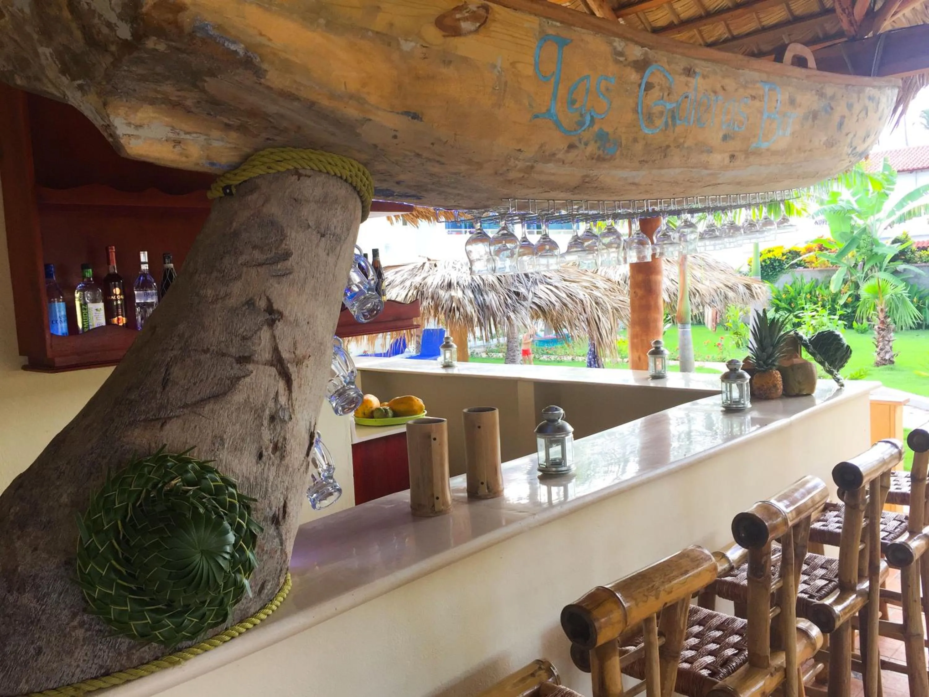 Lounge or bar in Las Galeras Hotel