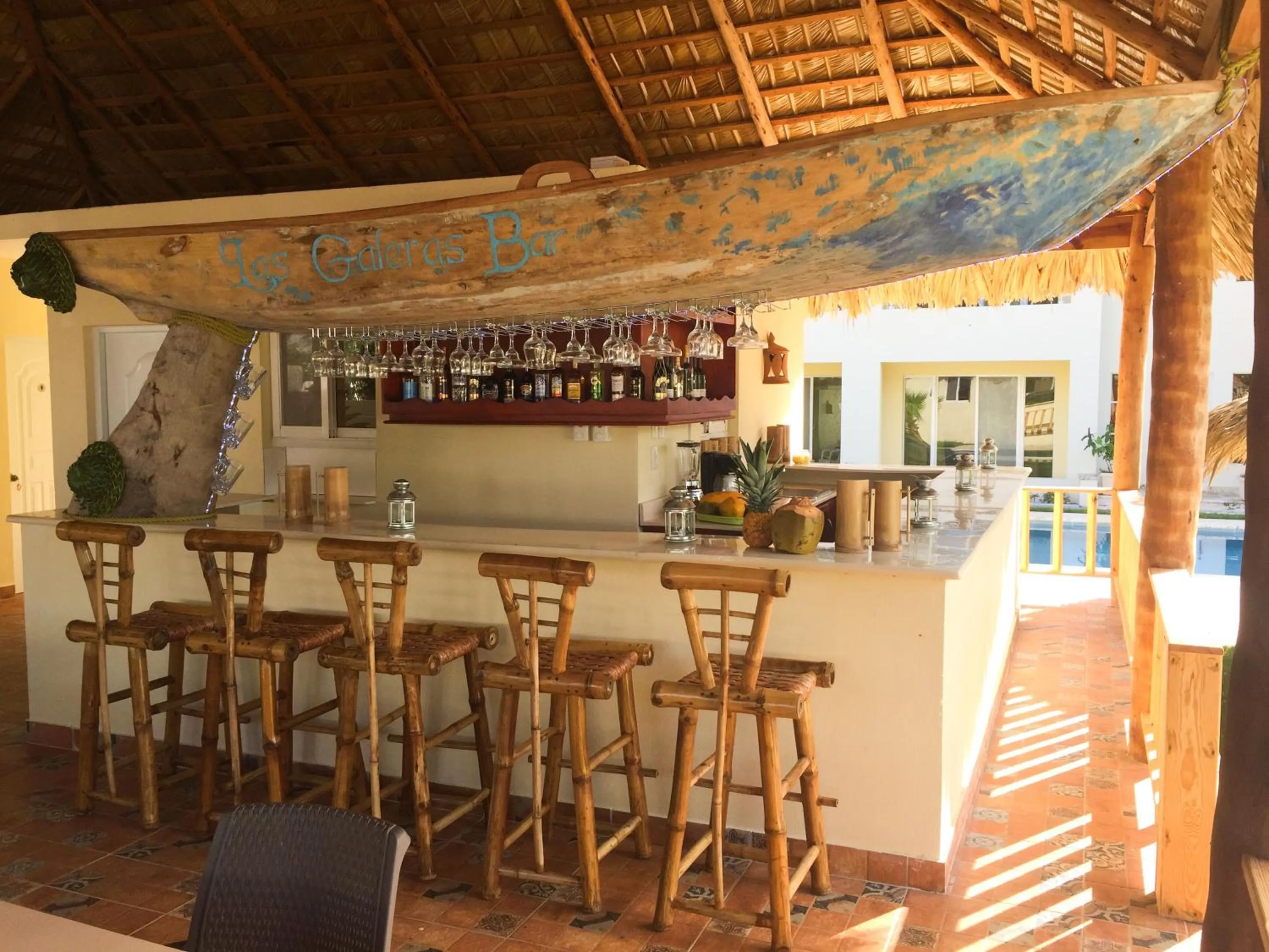 Lounge or bar in Las Galeras Hotel