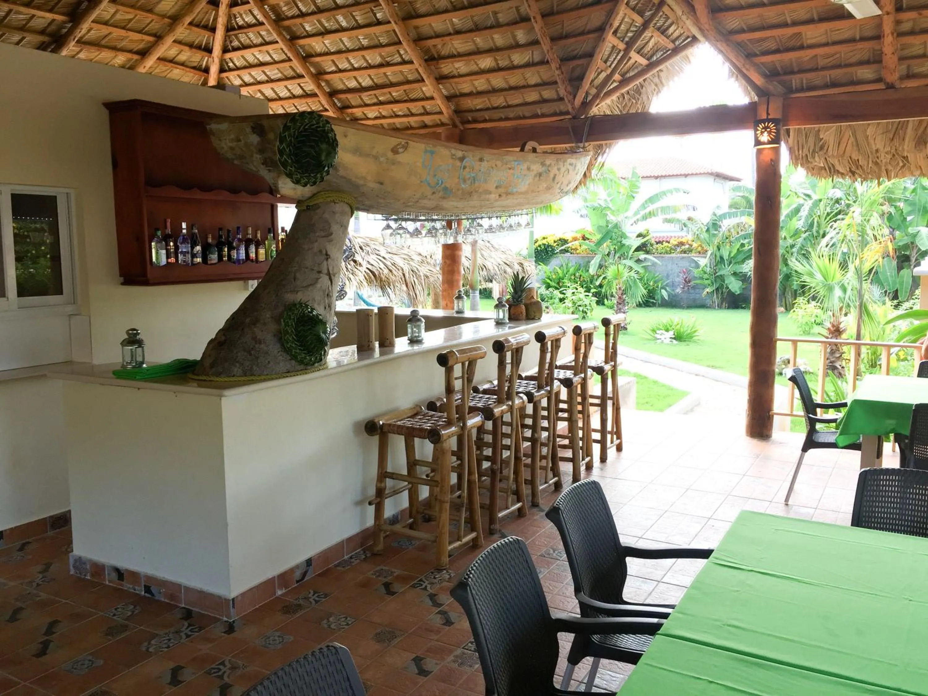 Lounge or bar in Las Galeras Hotel