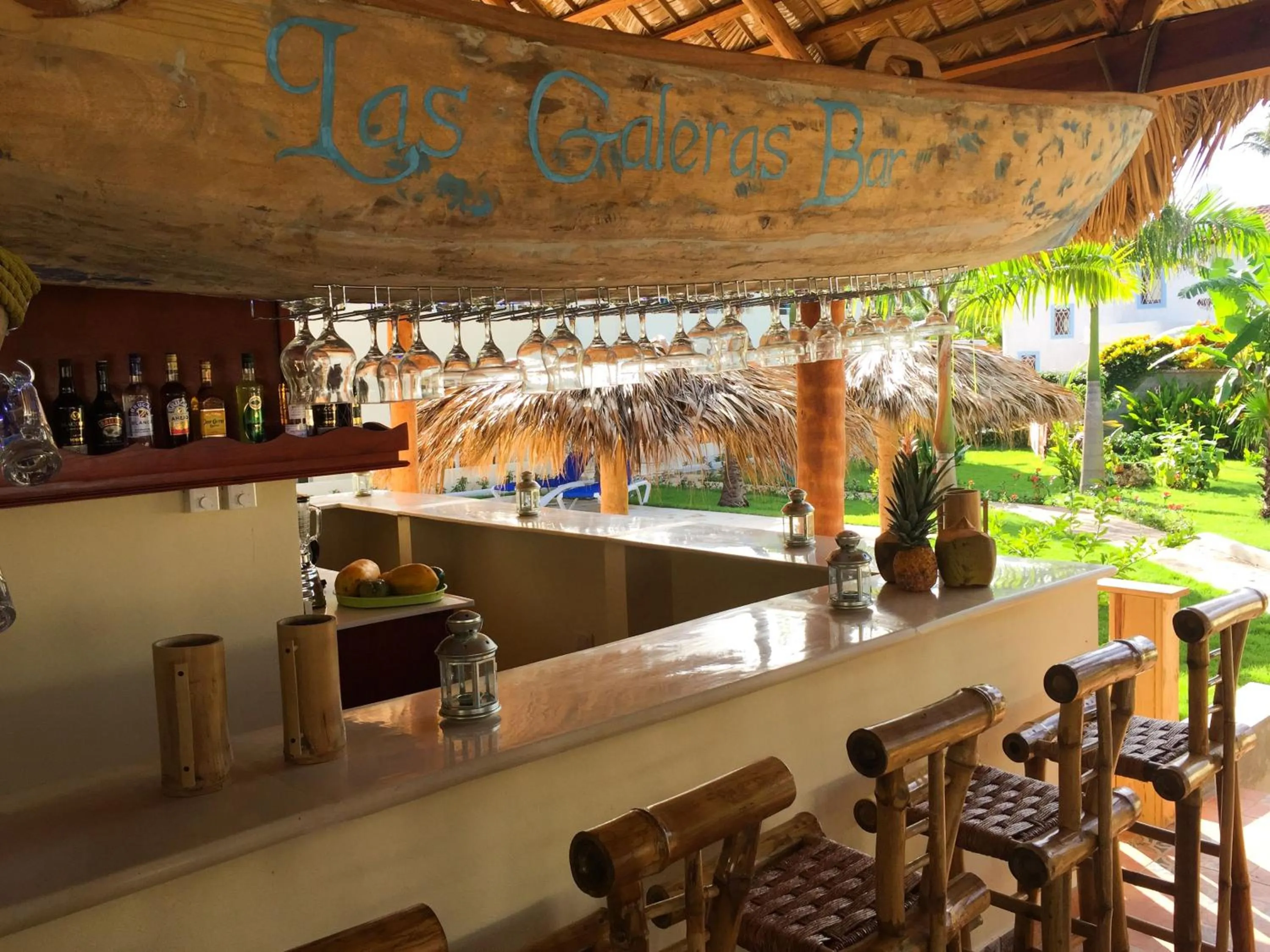 Lounge or bar in Las Galeras Hotel
