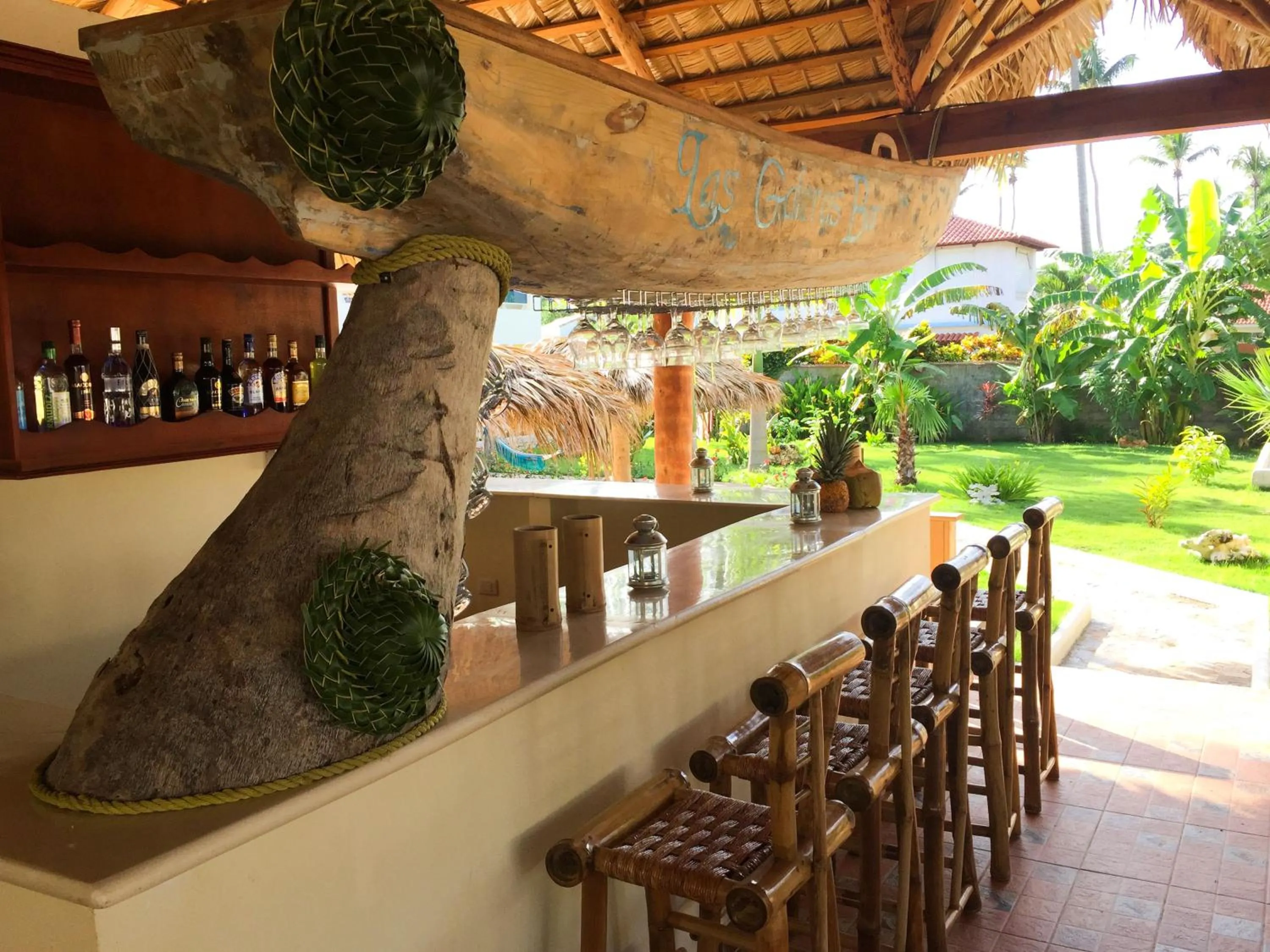 Garden in Las Galeras Hotel